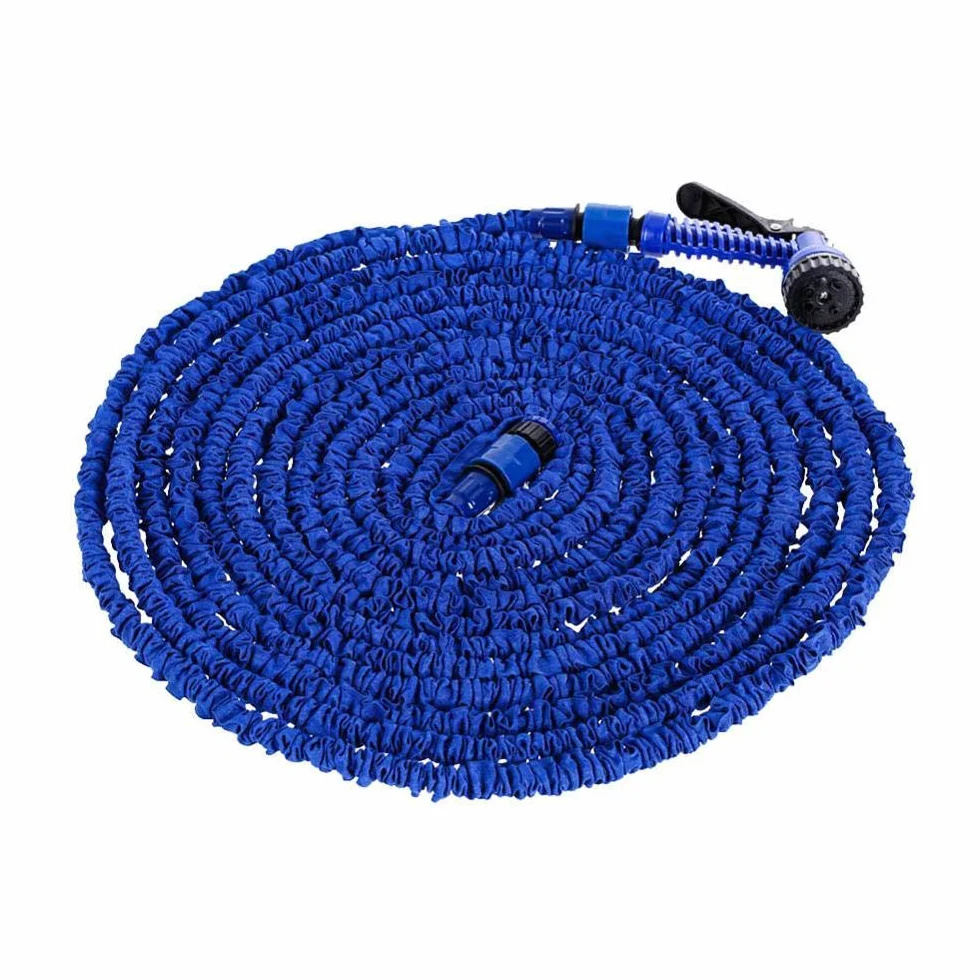 Manguera Extensible Mangueras Jardin25Ft-200Ft Manguera De Jardín Manguera De Agua Flexible Mágica Expandible Manguera De La Ue Mangueras De Plástico Tubo Con Pistola Rociadora Para Regar Rociador De