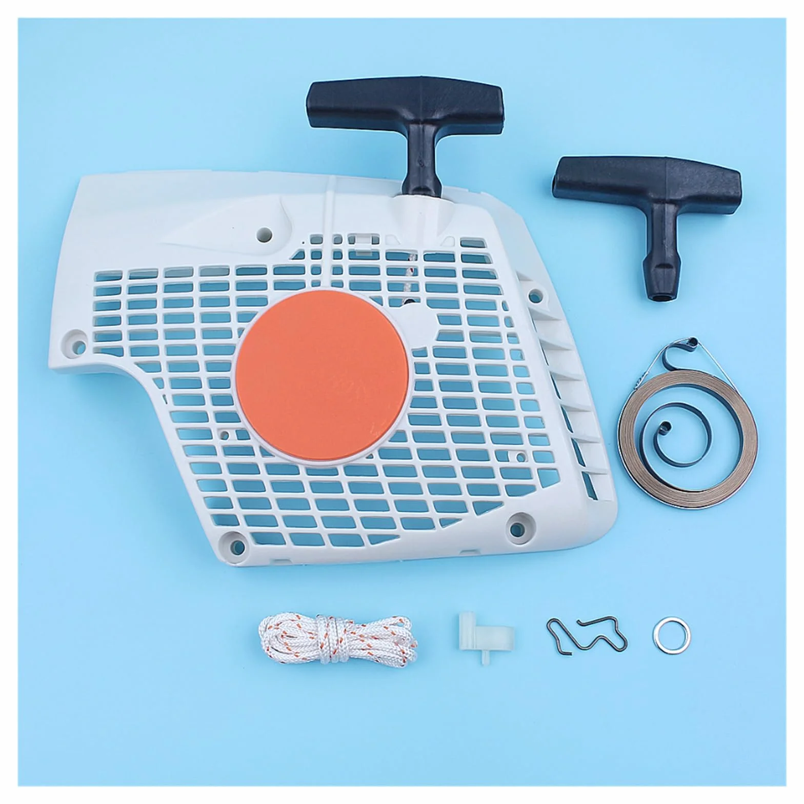 Kit de empuñadura cuerda trinquete resorte montaje arranque for Stihl MS270 MS280 MS270C MS280C MS 270 280 repuesto motosierra