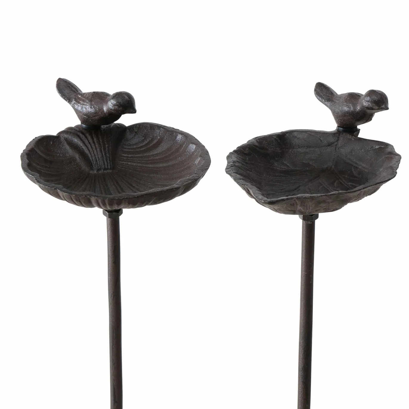 Bebedero para Pájaros de Hierro Fundido 20 cm x 14 cm x 98 cm