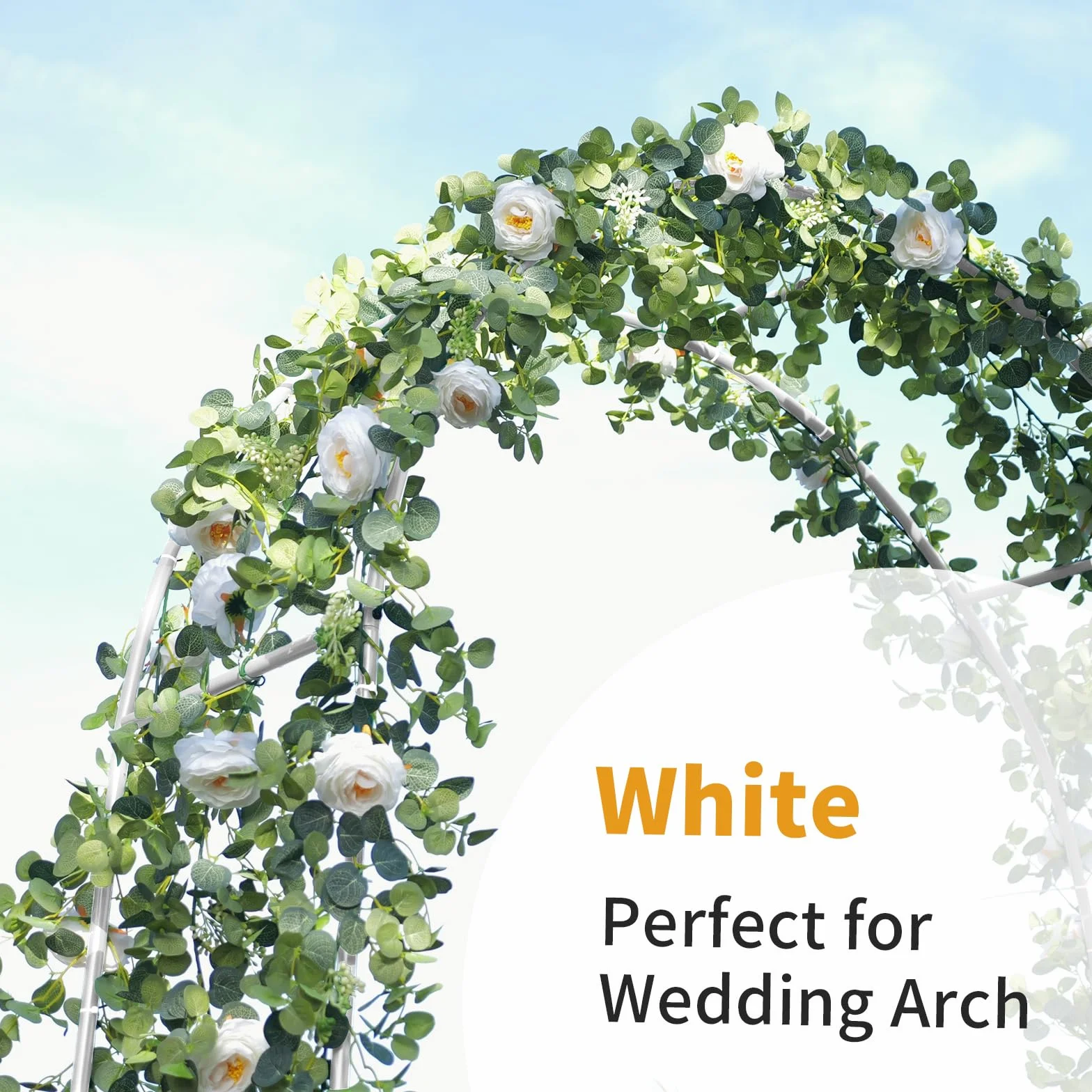Mr. Ton Arco de Boda Jardín Pérgola 240x140 cm Exteriores Plantas Trepadoras