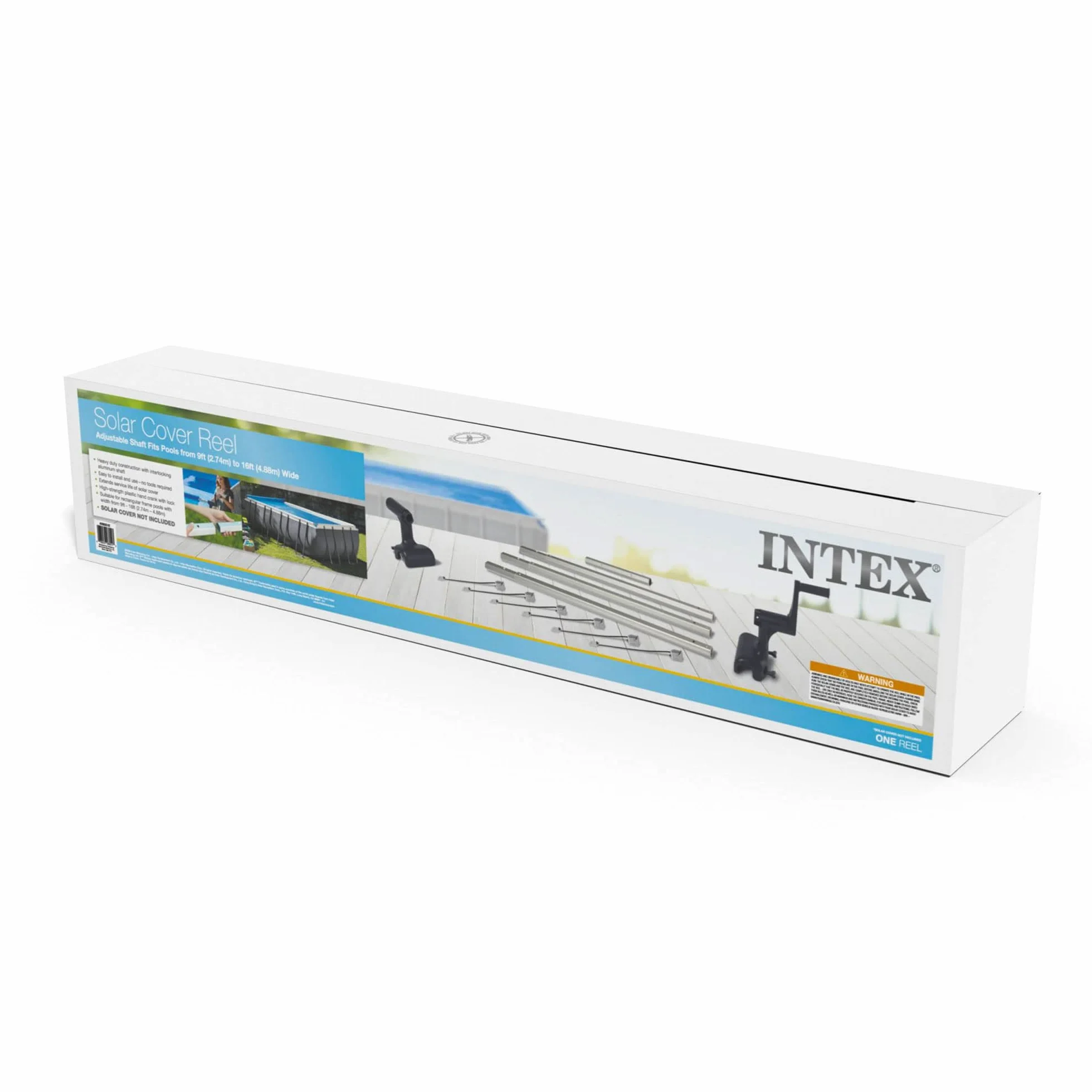 Intex 28051 Enrollador de Cobertor solar para piscinas