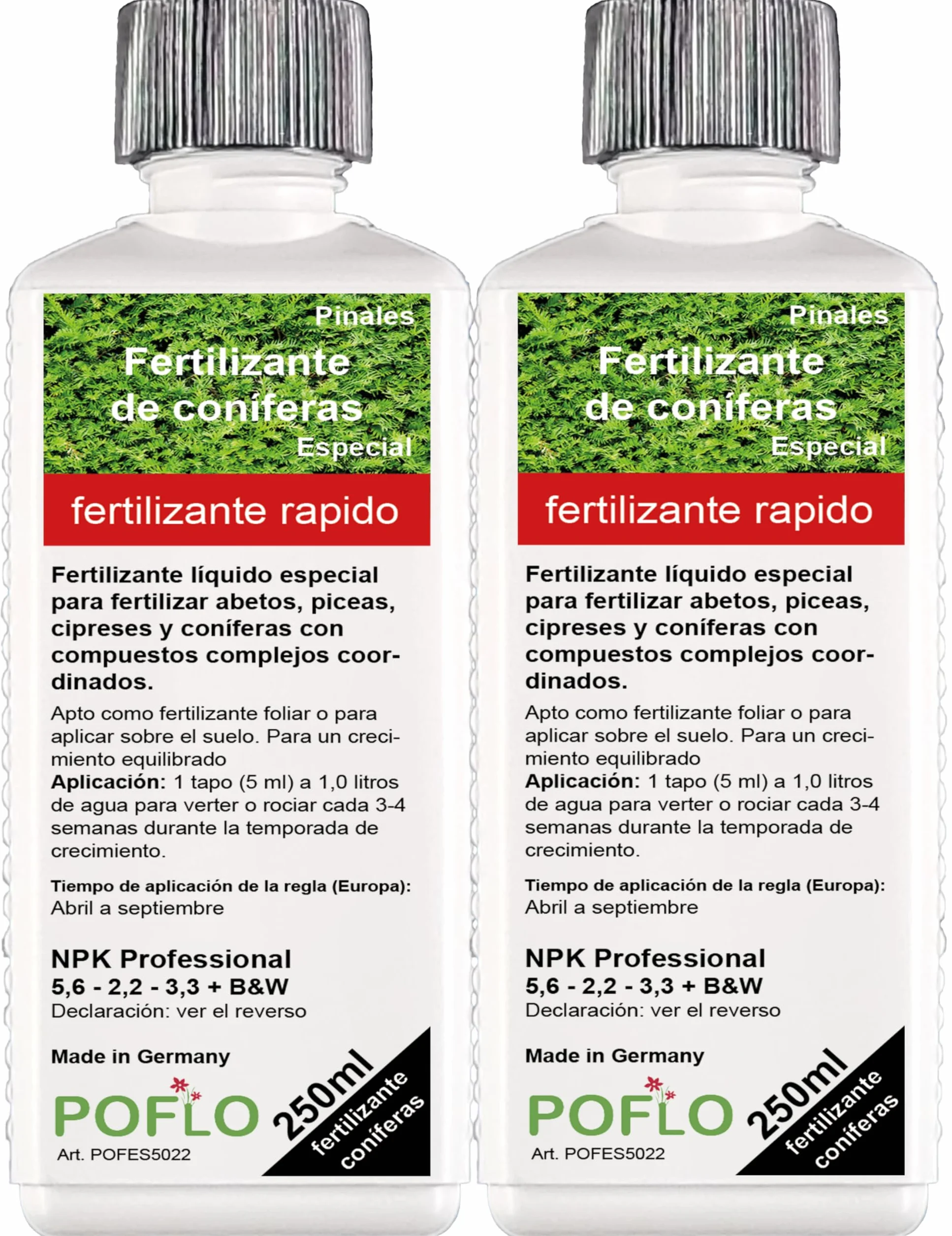 Fertilizante líquido para coníferas 500ml profesional