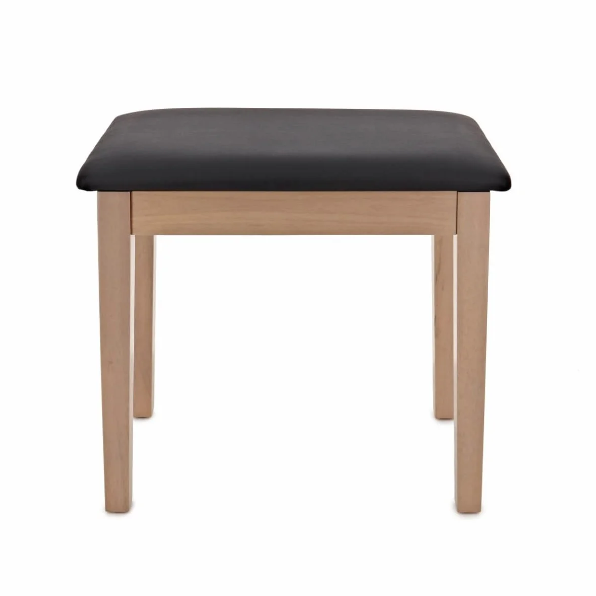 Gear4music Taburete para Piano con Almacenamiento Madera de Roble Claro