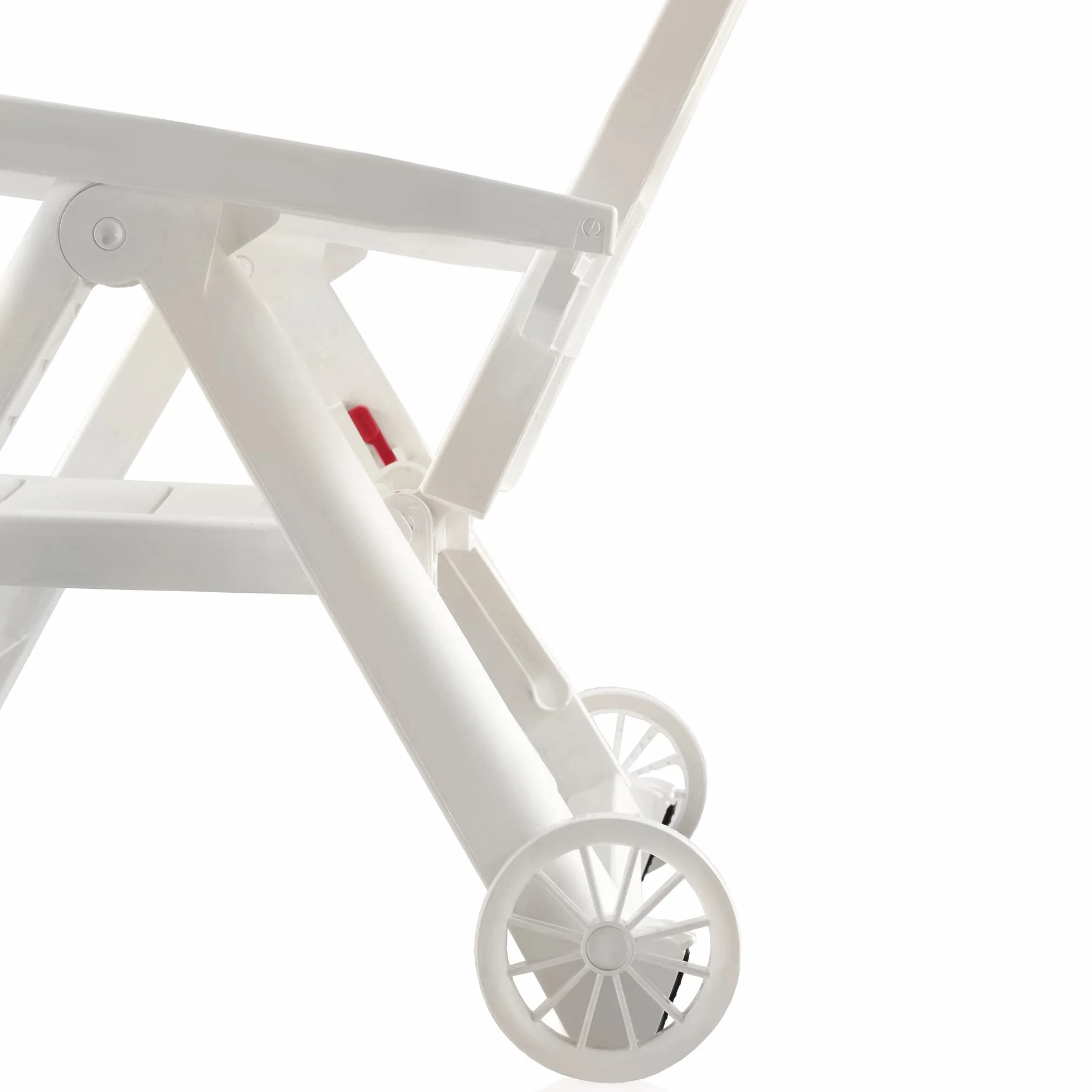 Shaf Sp Garden Tumbona Plegable, Blanco, 56x189x69 cm, 55061