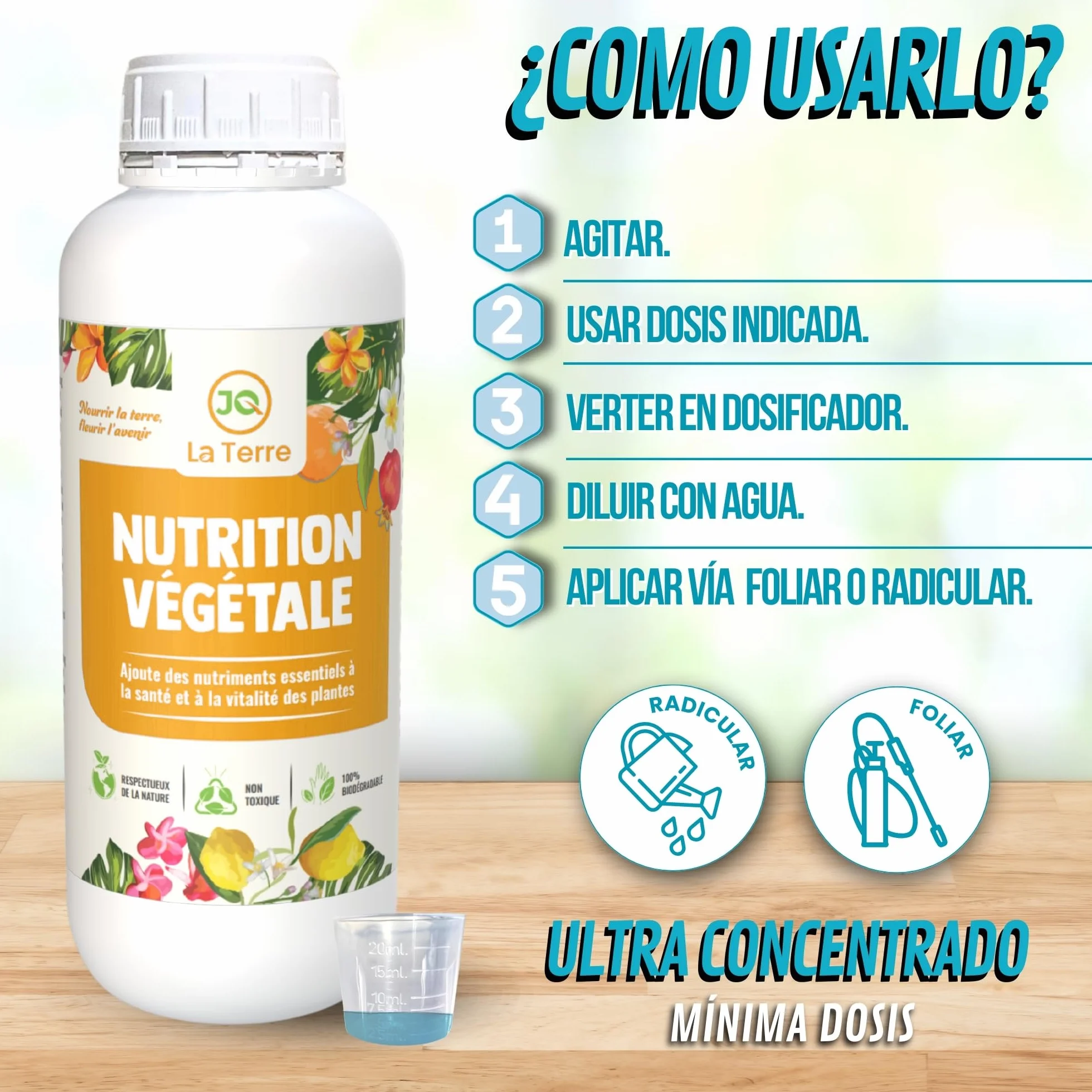 ABONO ESPECIAL CITRICOS 1 LITRO fertilizante liquido citricos abono foliar limonero naranjo pomelo