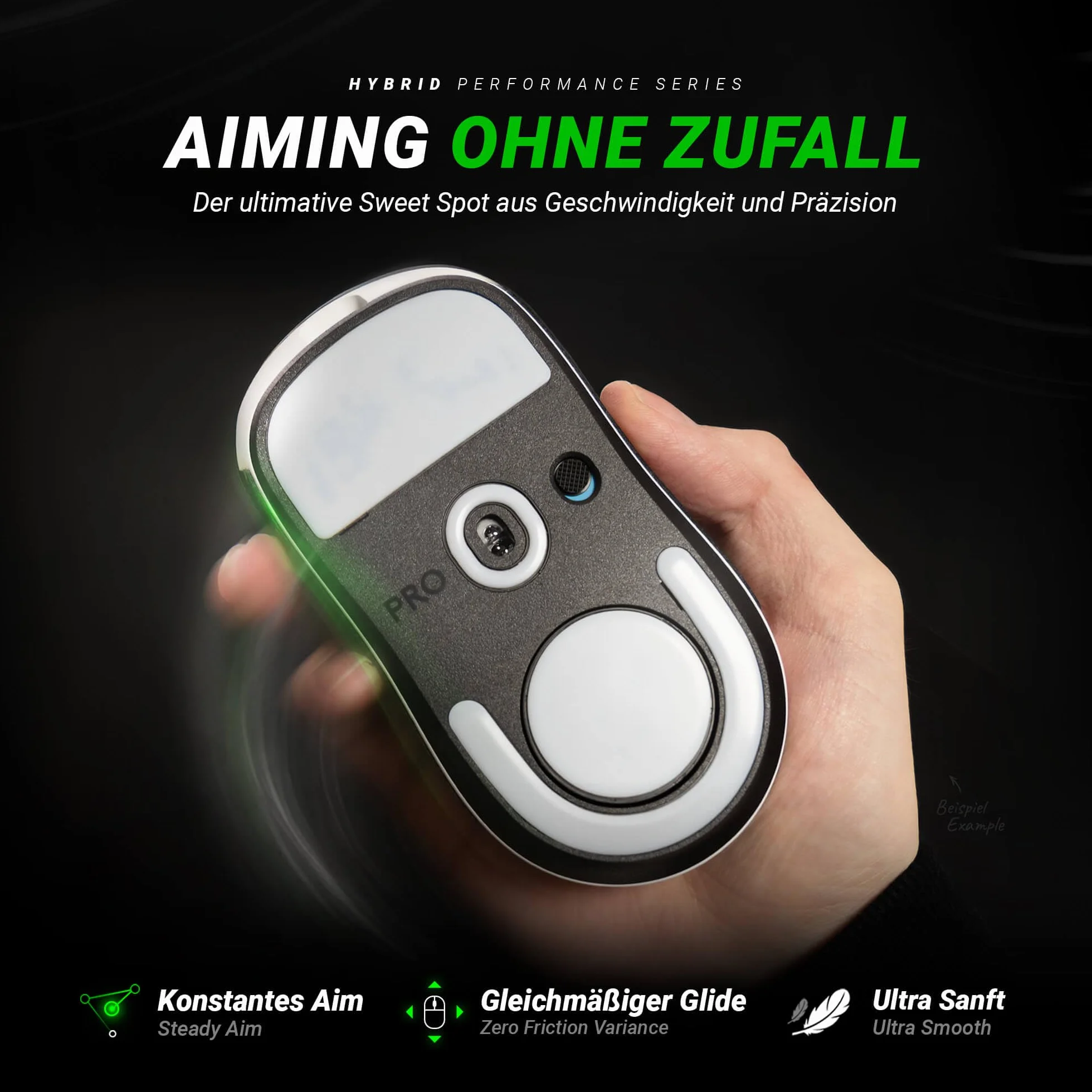 SensoryBoost HPS Glides PTFE Mouse Skates compatibles con Logitech G Pro X Superlight 2