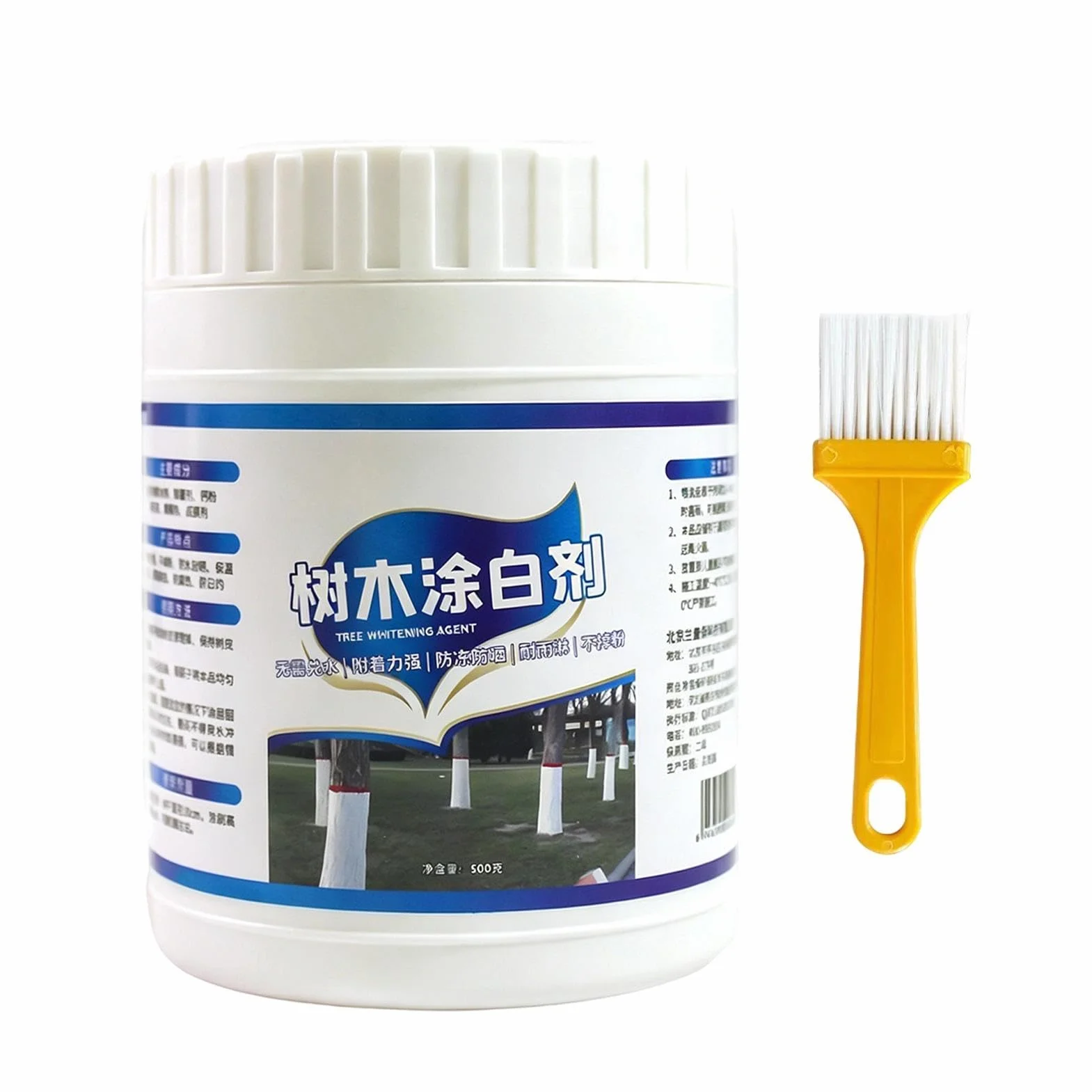 Pintura selladora de heridas de árboles 500 g cal protección troncos
