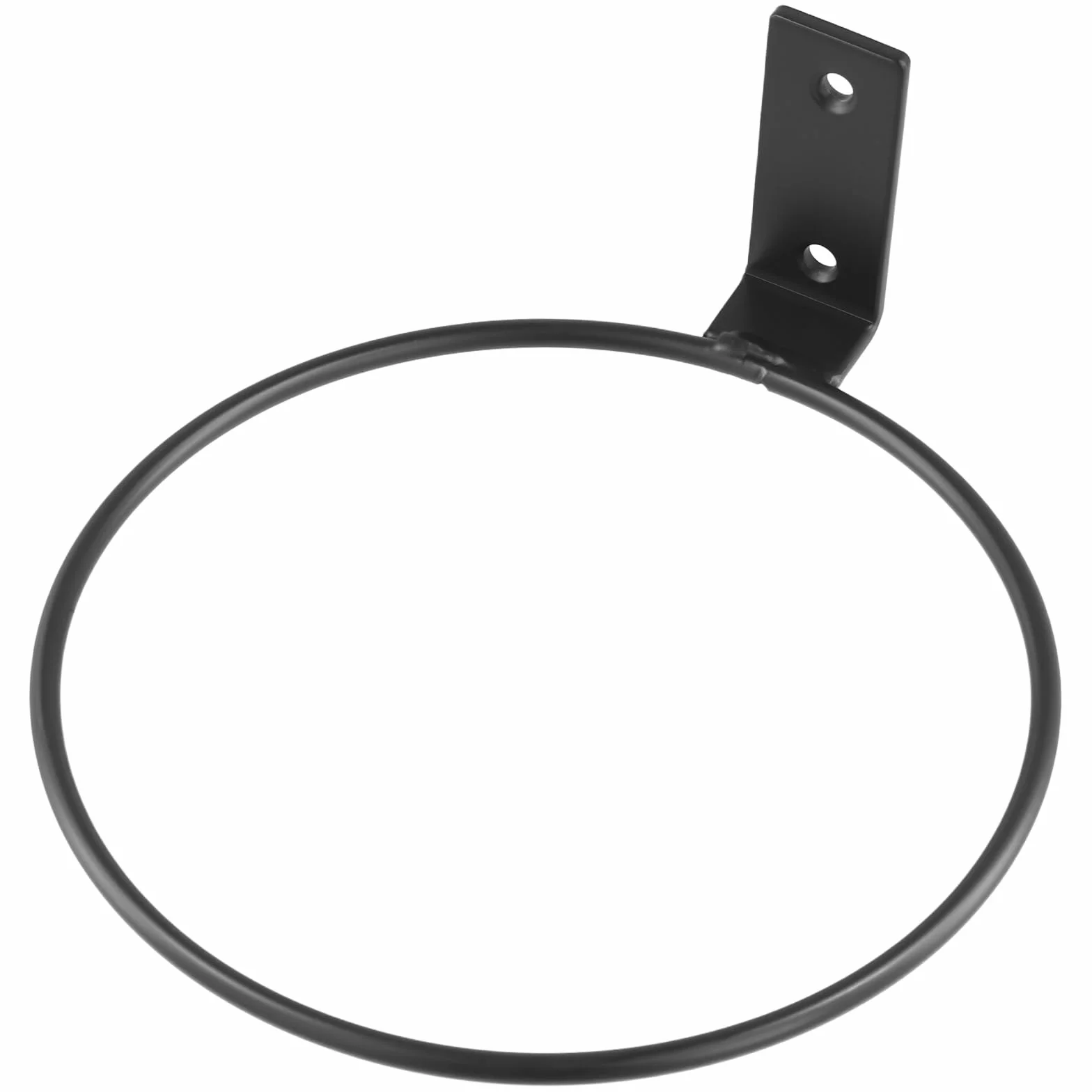 KEILEOHO 6 unidades soporte macetas 15 cm negro pared balcón jardín