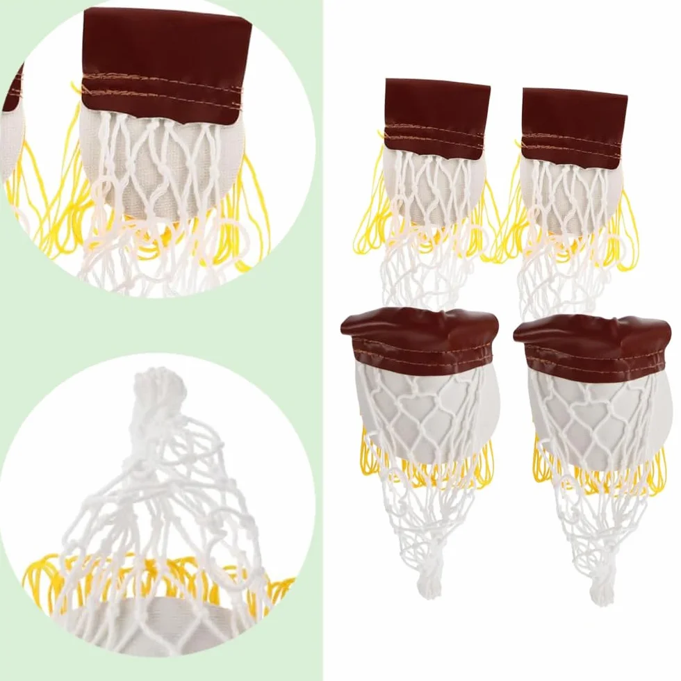Billar Red de Mesa de Billar 6 Juegos Mini Cuero Sintético Bolsillo Niños Accesorios