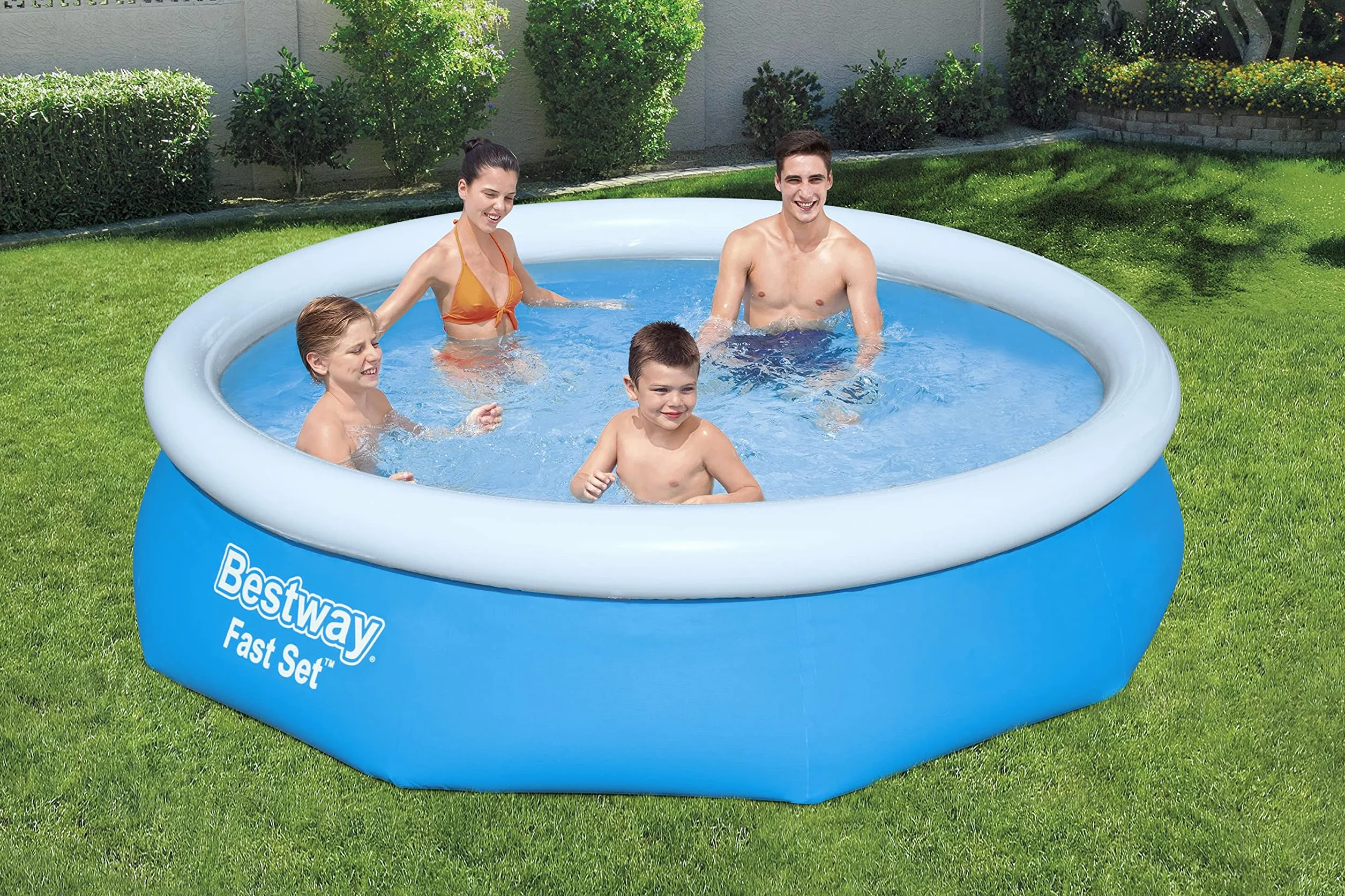Bestway Fast Set Piscina Redonda Desmontable Autoportante 305 x 76 cm Azul