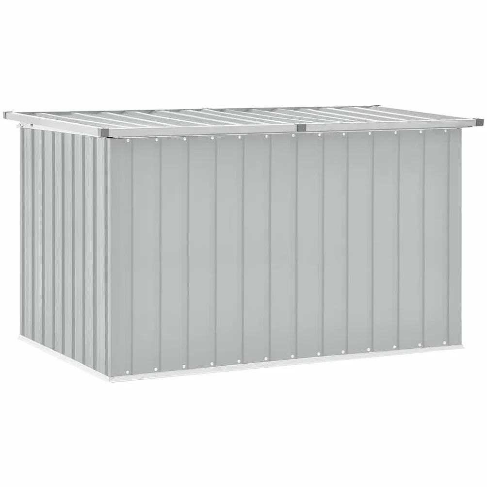 Caja de almacenaje para jardín Gris 149x99x93 cm