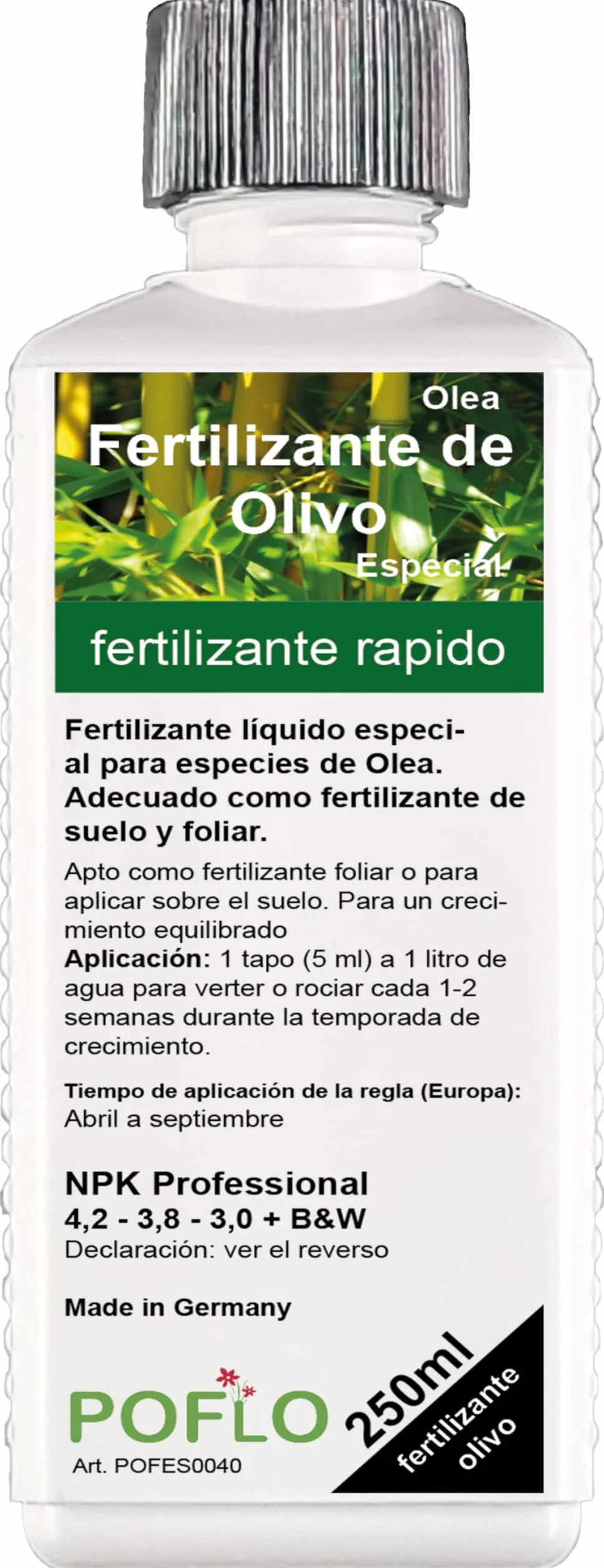 Fertilizante para olivos Olea NPK 250ml