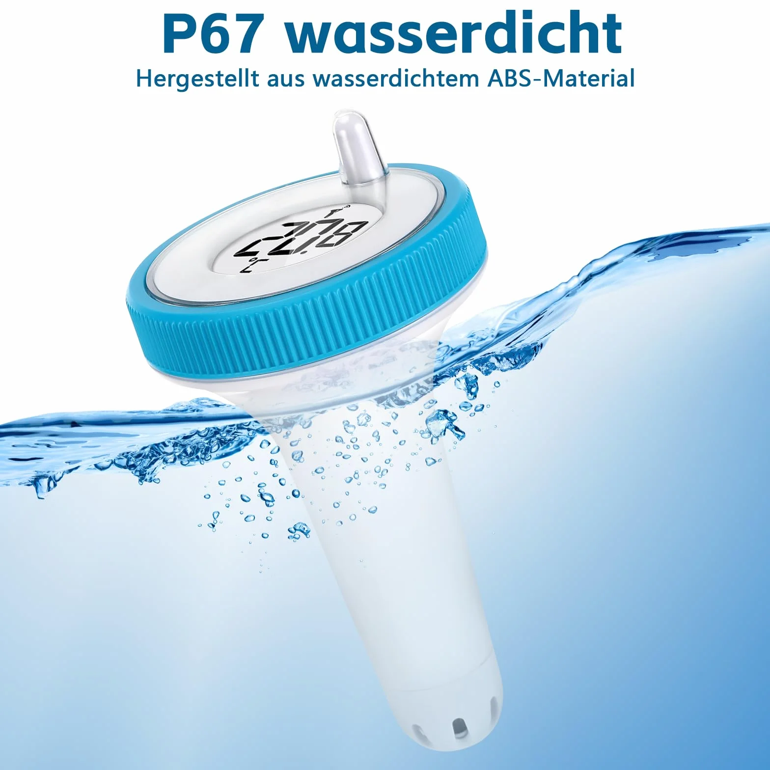 Termómetro Piscina Flotante Inalámbrico IP67