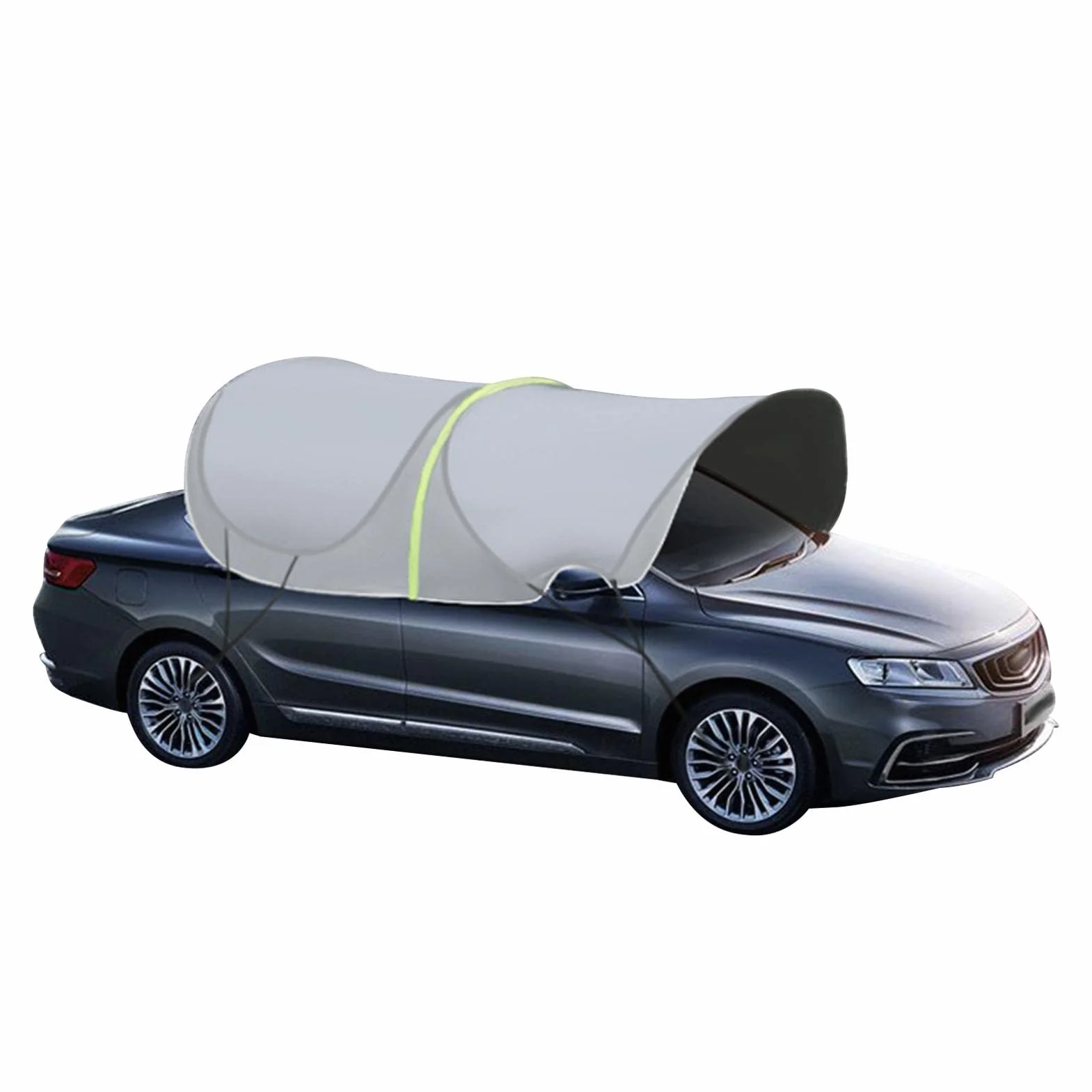 Cubierta para Coche Protección Solar UV Plegable Portátil Carpa Móvil