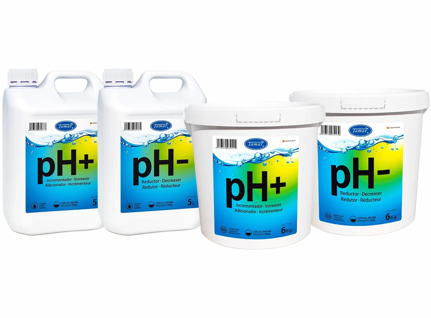 Tamar Incrementador pH Liquido 5 litros