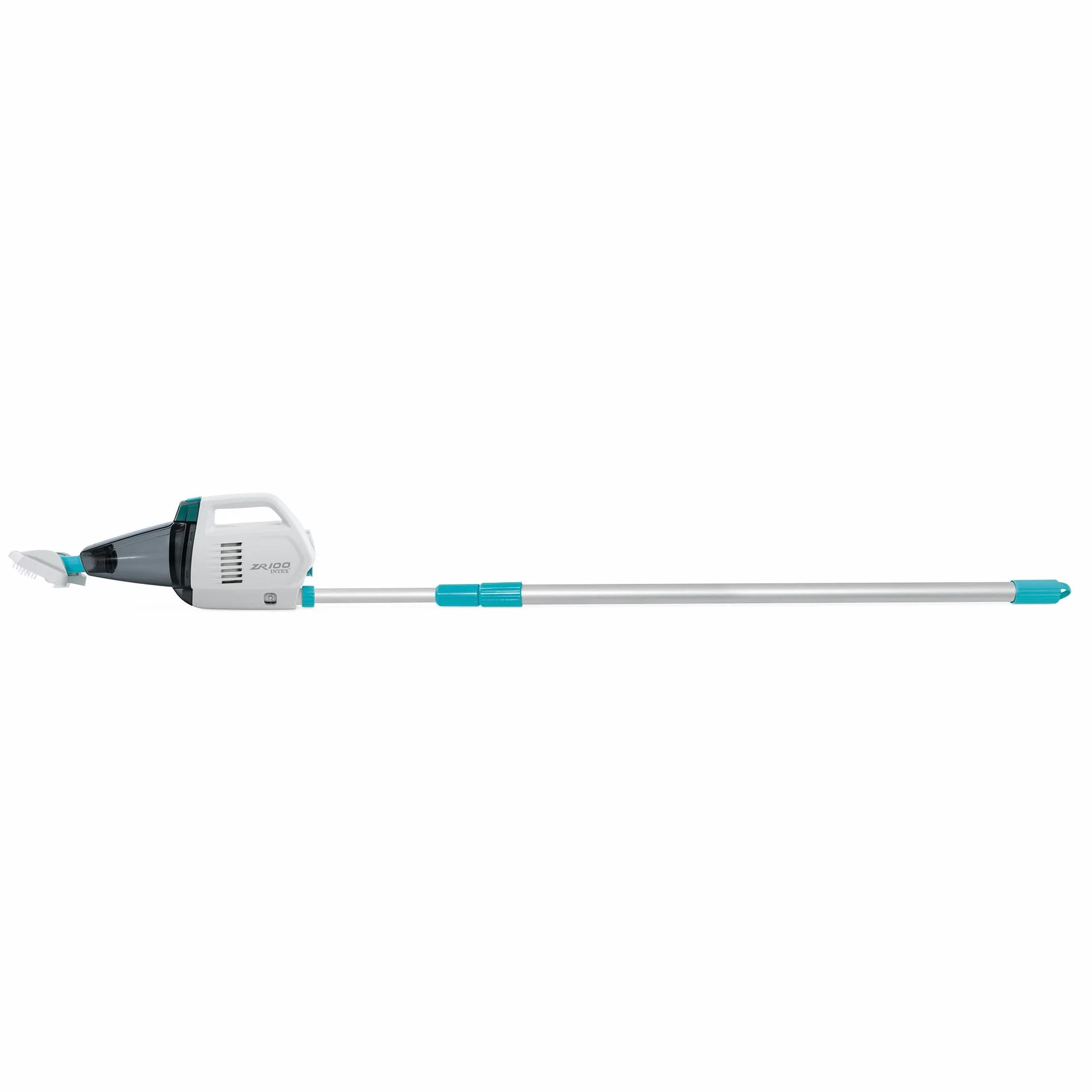 Aspirador Manual Eléctrico ZR100 Intex para Piscinas, Batería Recargable 50min, Mástil 2,39m