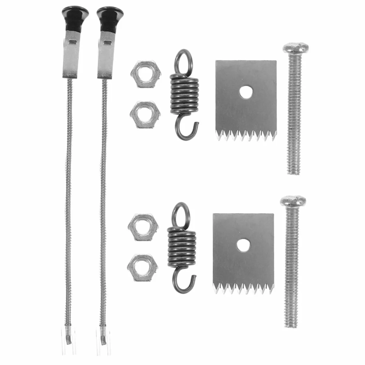 BESPORTBLE 8juegos Accesorios para Máquina De Atar Plantas Incluye Cuchillas De Inoxidable Resortes y Puntos De Presión Herramientas Eficientes para Atar Ramas De Uvas y Pepinos