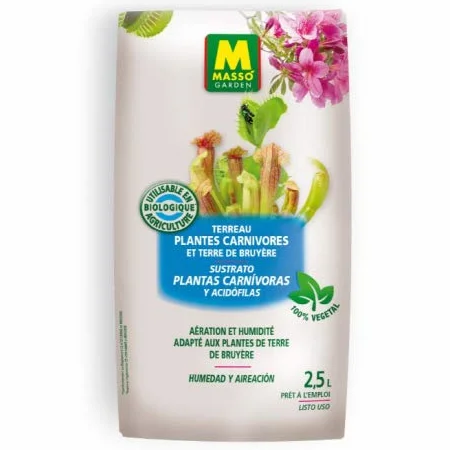 MASSO SUBSTRATO PLANTAS CARNIVORAS 2,5 L