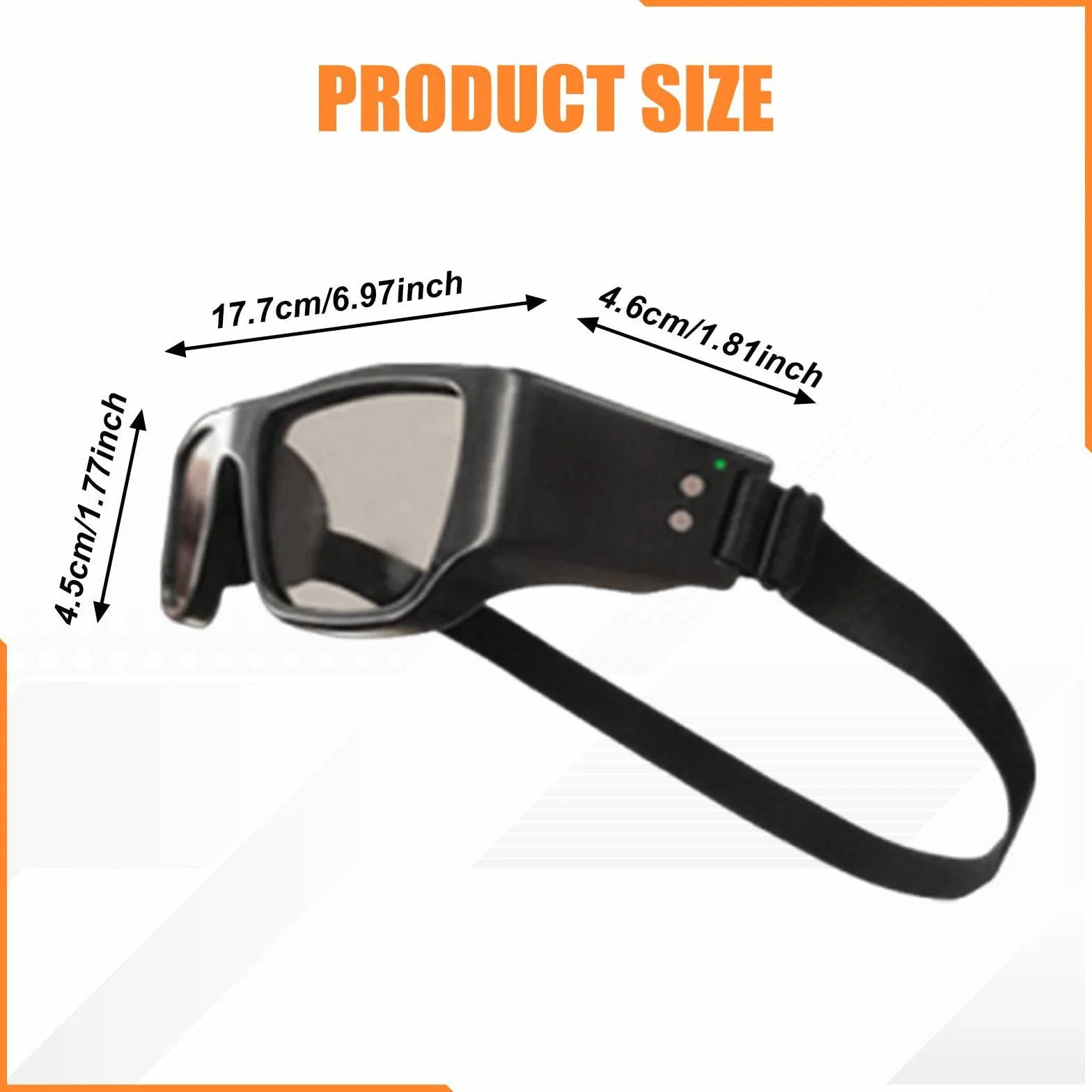 Gafas Estroboscópicas de Entrenamiento Visual para Coordinación Mano-Ojo