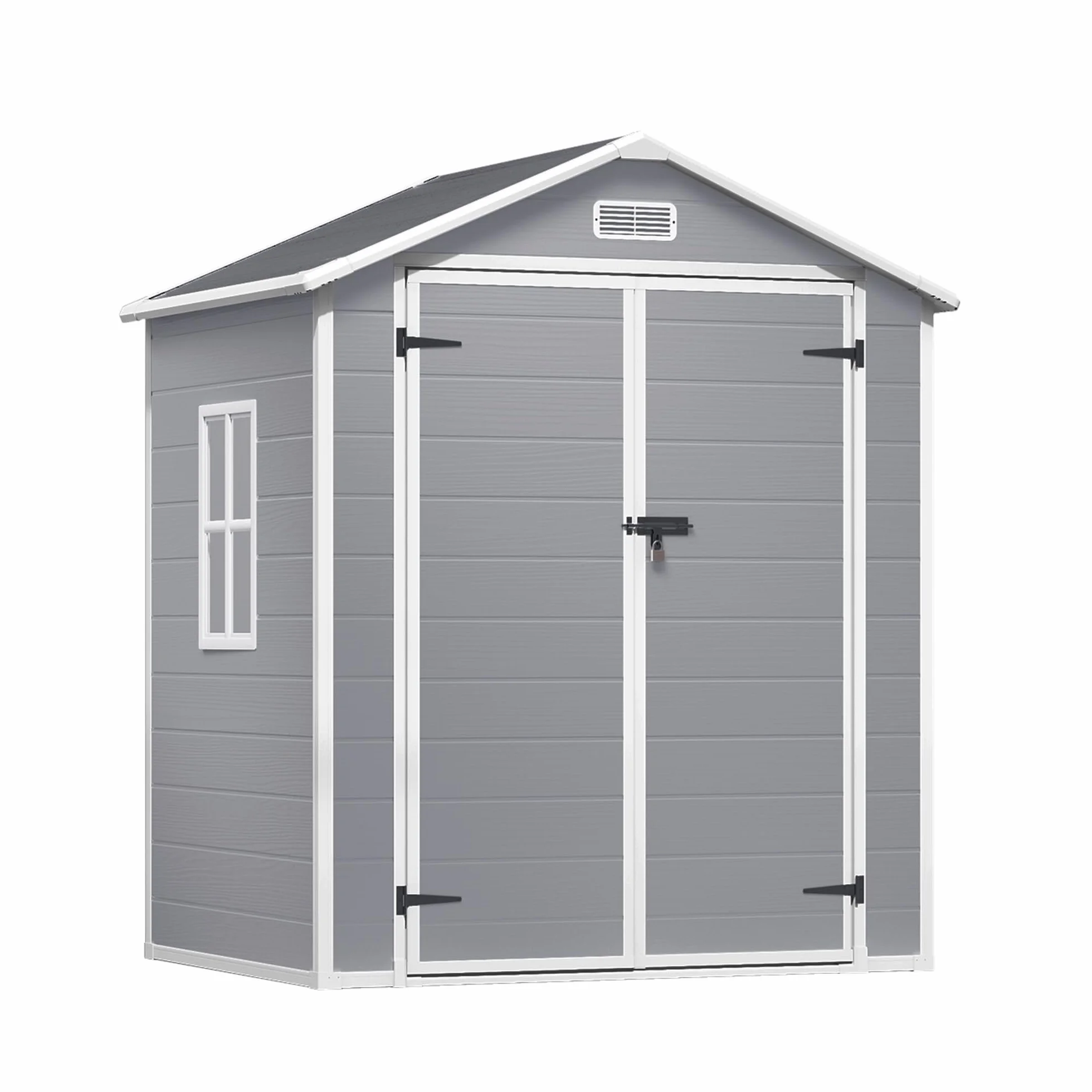 Xbro Caseta Jardín Exterior Resina 173x125x210cm Gris