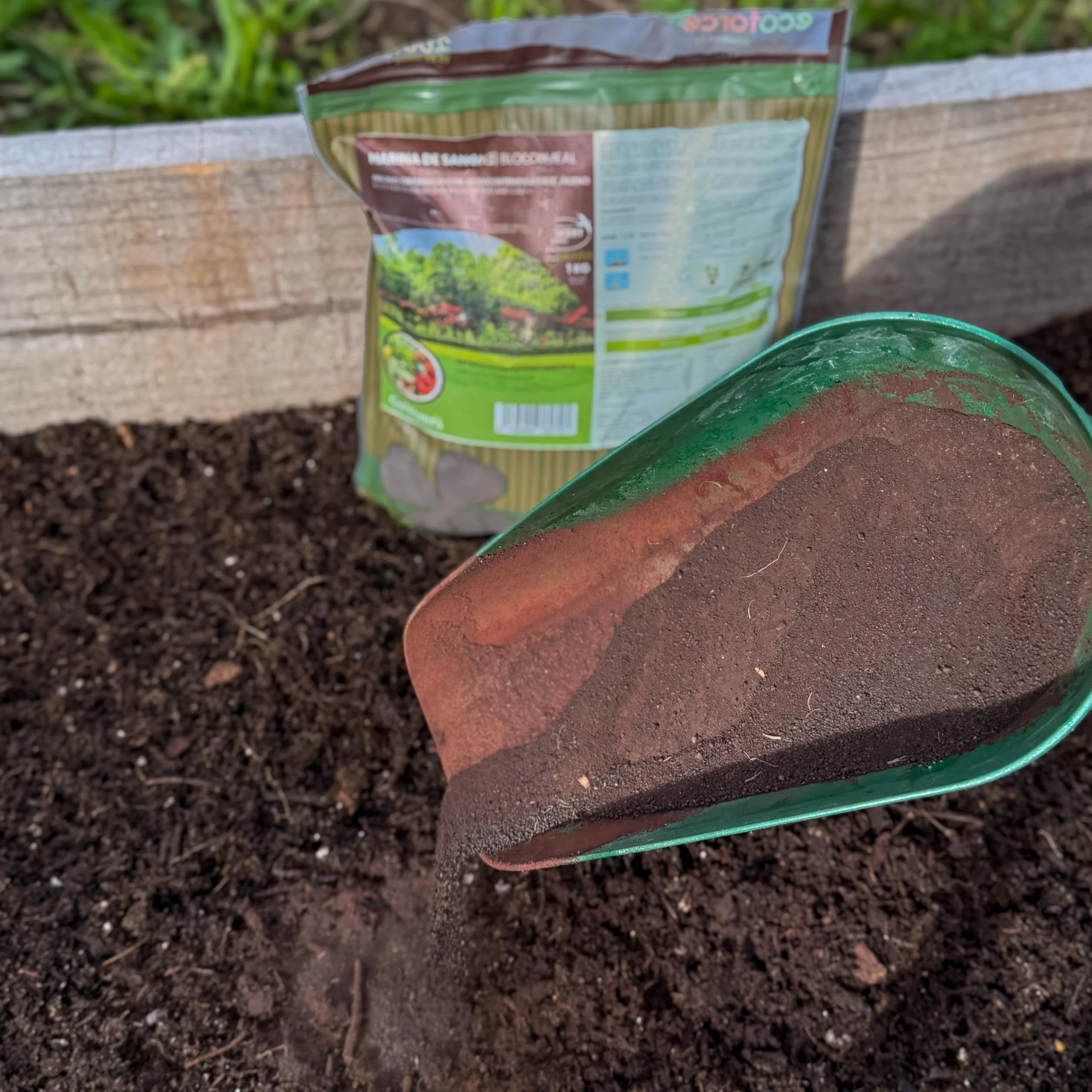 CULTIVERS Harina de Sangre 1 kg Abono Ecológico Fertilizante Nitrógeno
