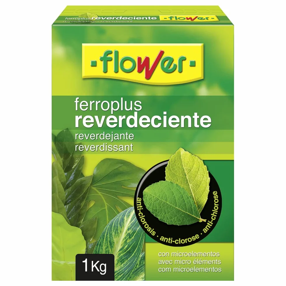 Ferro-Plus Reverdeciente 800g Tratamiento Anti-clorosis con Microelementos Esenciales