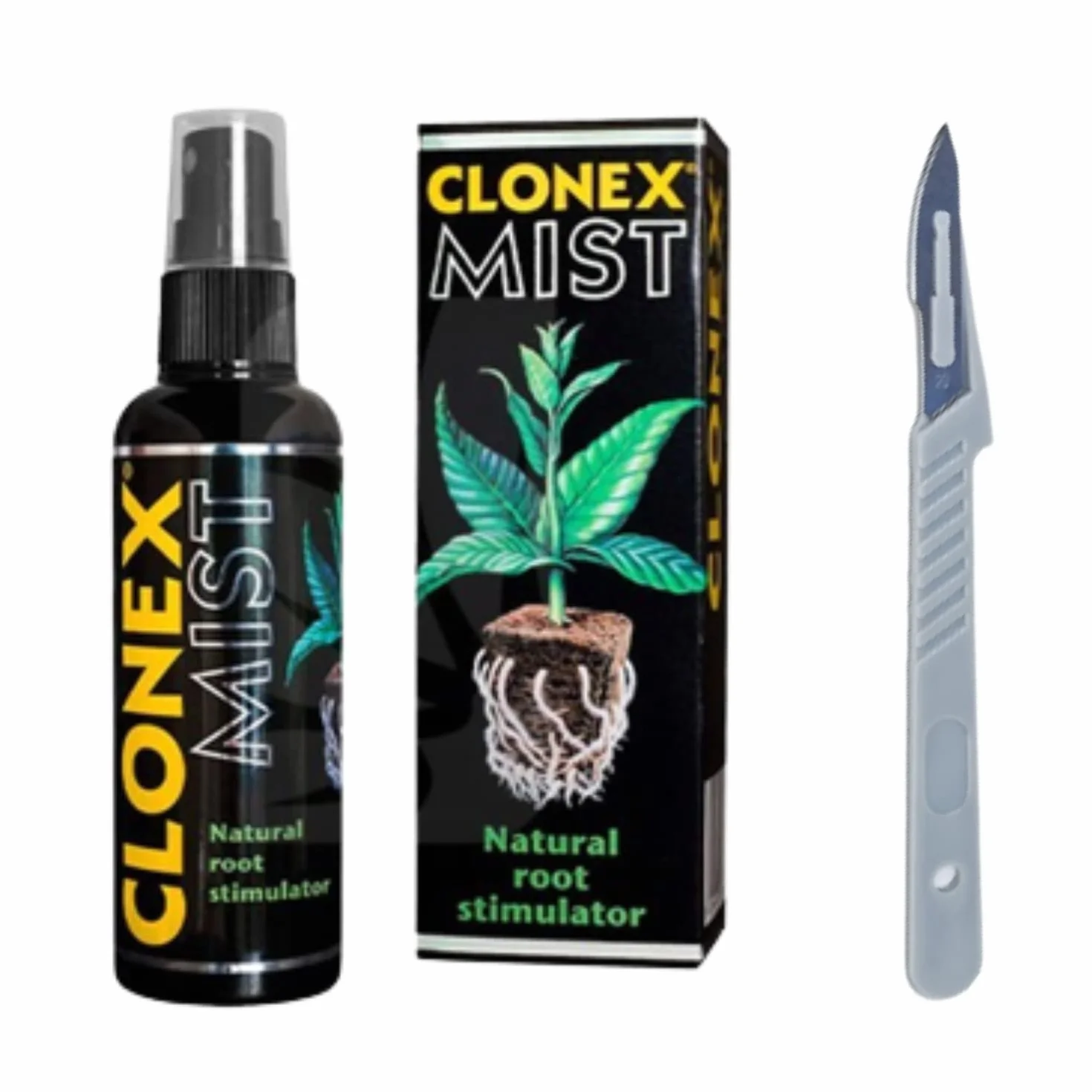 GROWMANIA Clonex Mist 750ml Activador de Raíces Natural para Esquejes