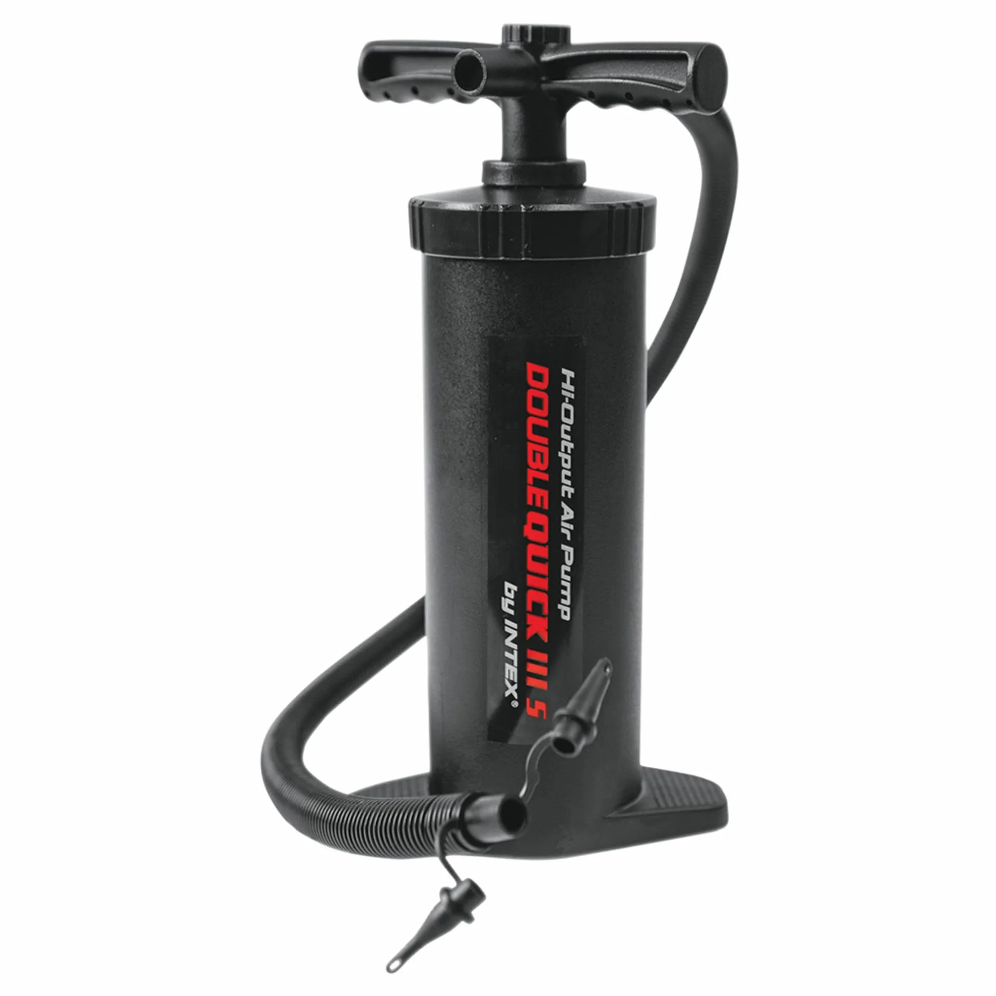 Intex 68614 Hinchador de Mano/pie de Doble Velocidad, 36 cm