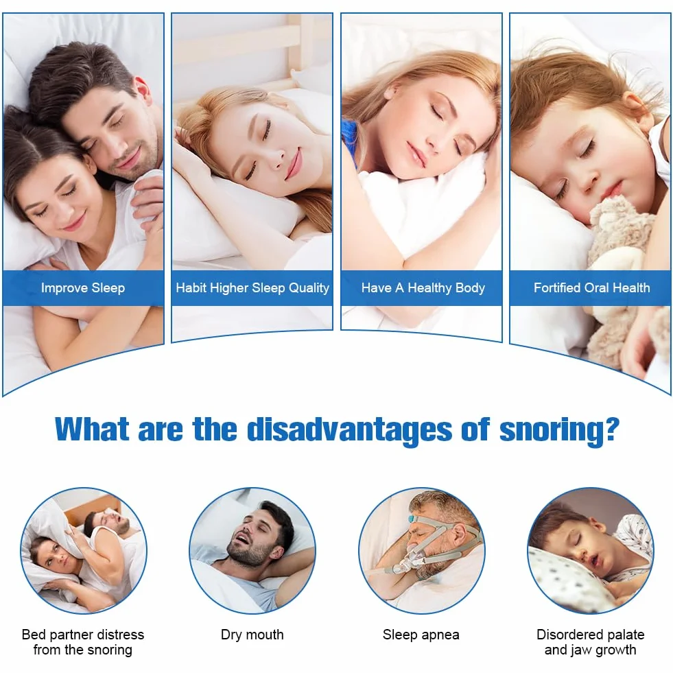 ACWOO Férula Dental Antironquidos Ajustable y Reutilizable para Dormir