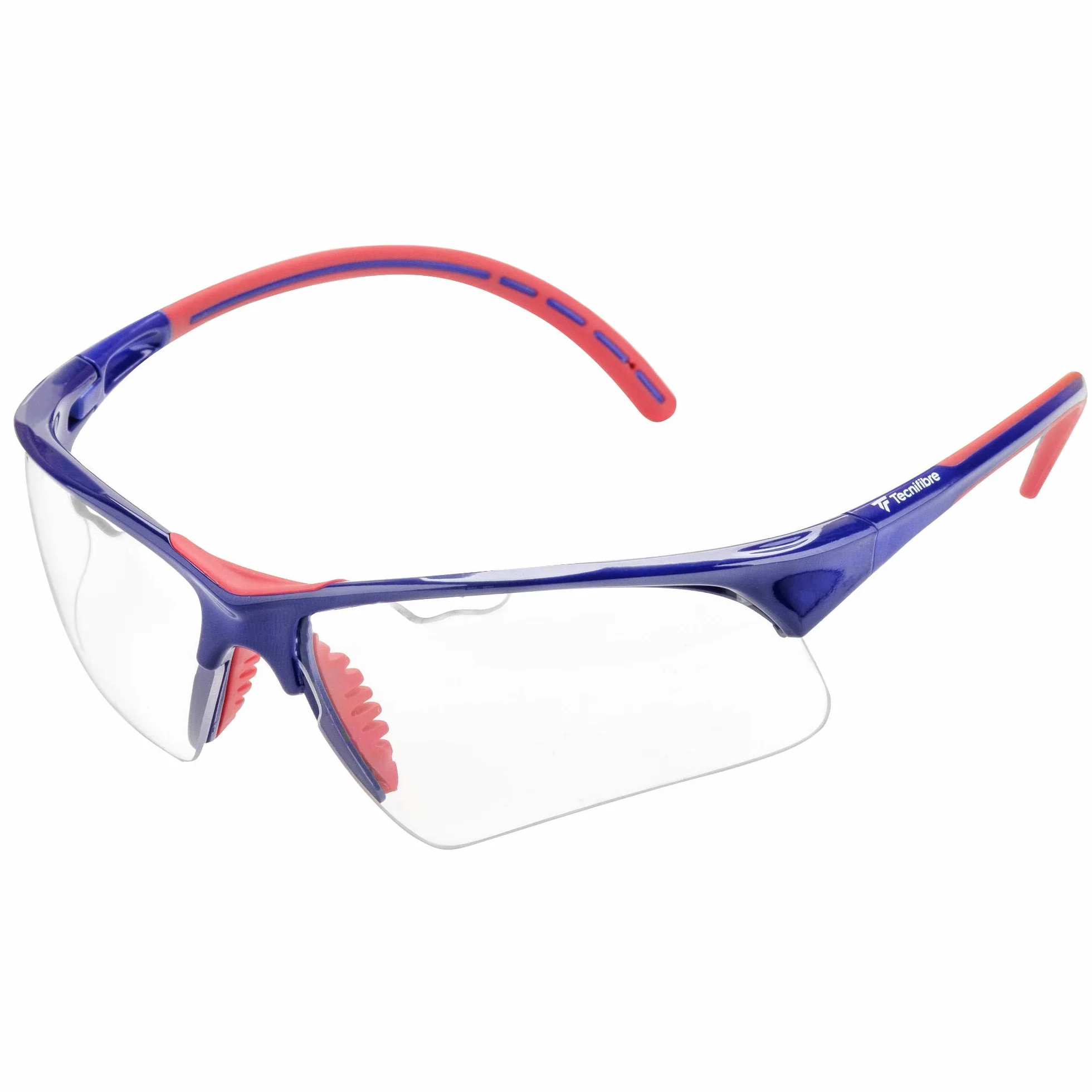 Tecnifibre Gafas de Squash Rojo/Azul, Talla Única