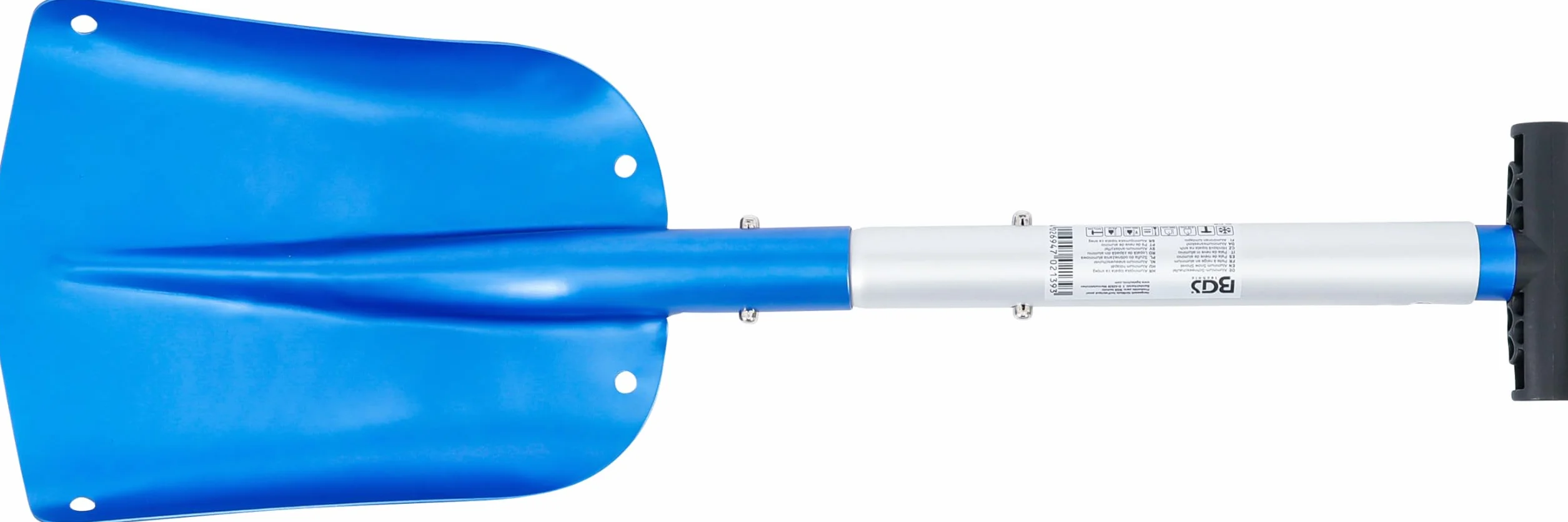 BGS 2139 Pala de nieve de aluminio con mango acoplable