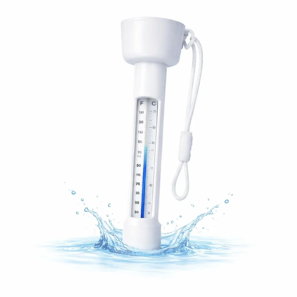 Termómetro flotante para piscina y jacuzzi medición precisa