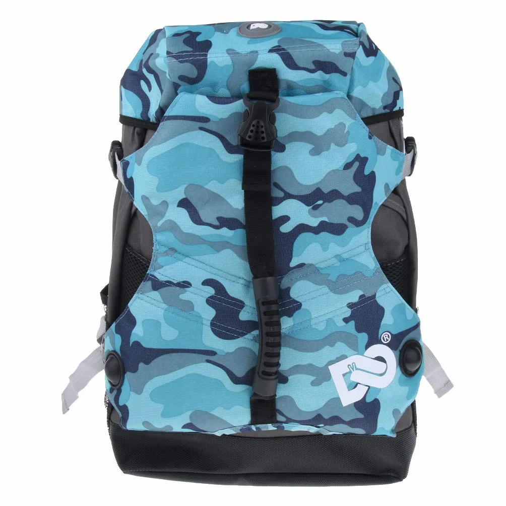 Baoblaze Rodillo Patines en Línea Mochila de Transporte Camuflaje