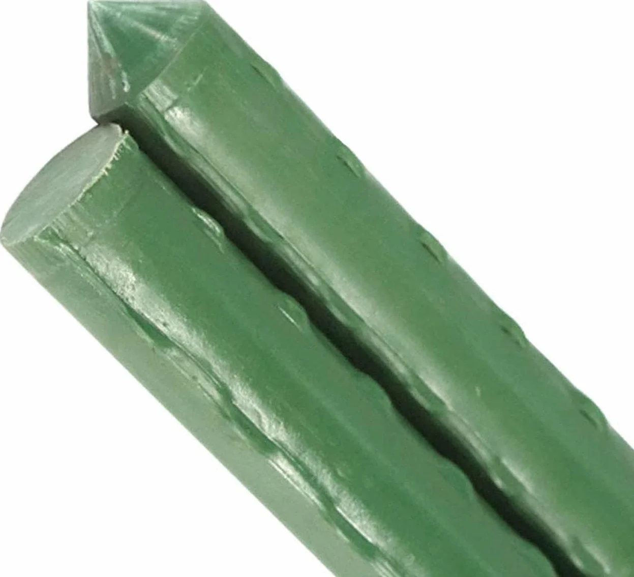 AC Tutores de Acero Plastificado para Plantas 24 uds Ø 1,6 x 180 cm