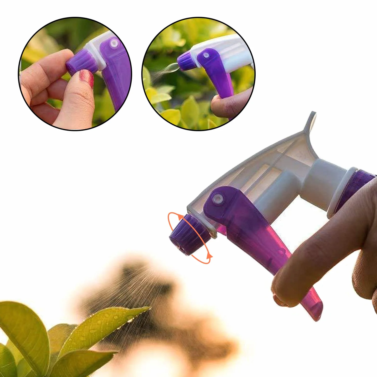 Juego de herramientas de jardinería con maleta, 10 herramientas de jardinería con estampado florales, mango ergonómico espátula rascador deshierente podadora pulverizadora