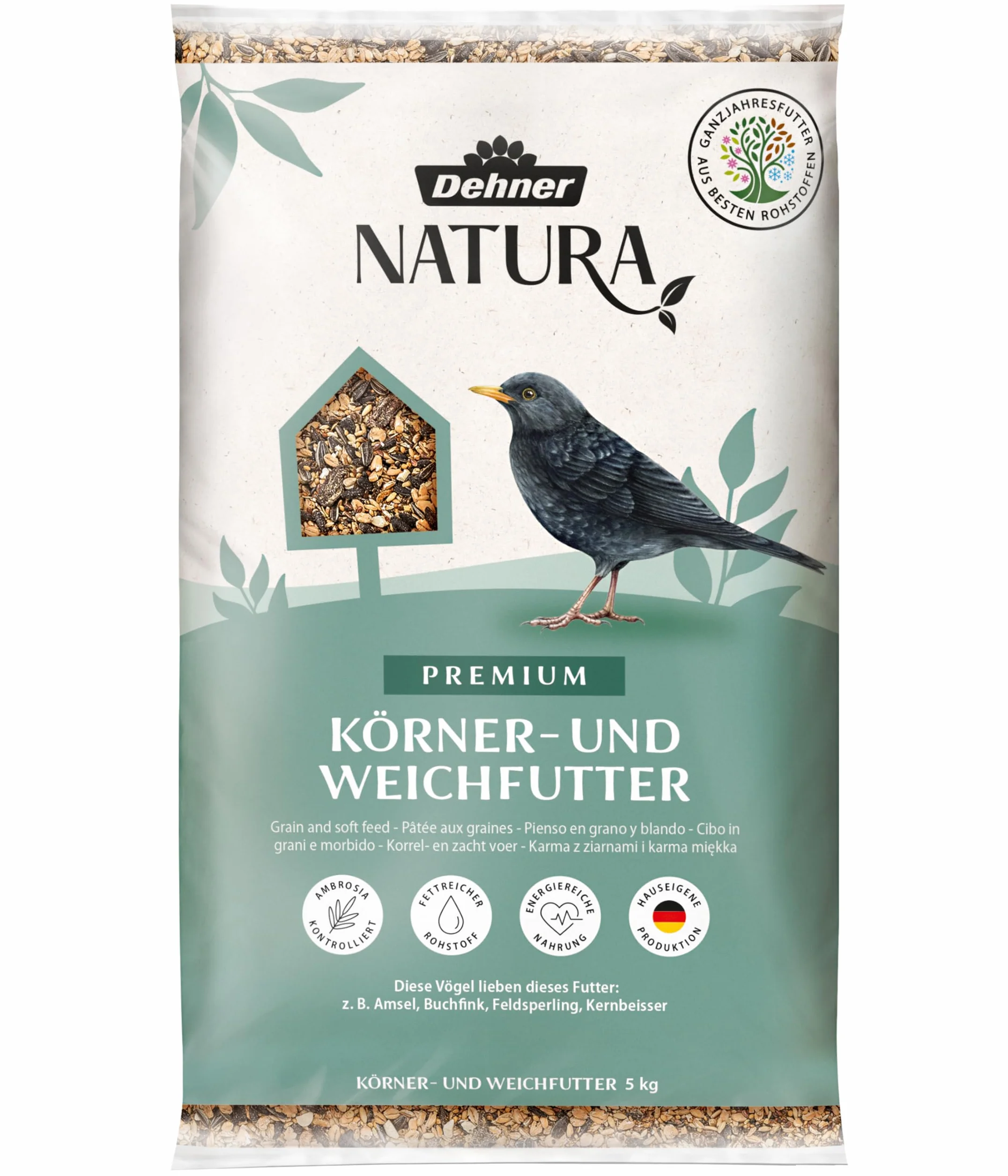 Dehner Natura Comida para Aves Silvestres 5 kg