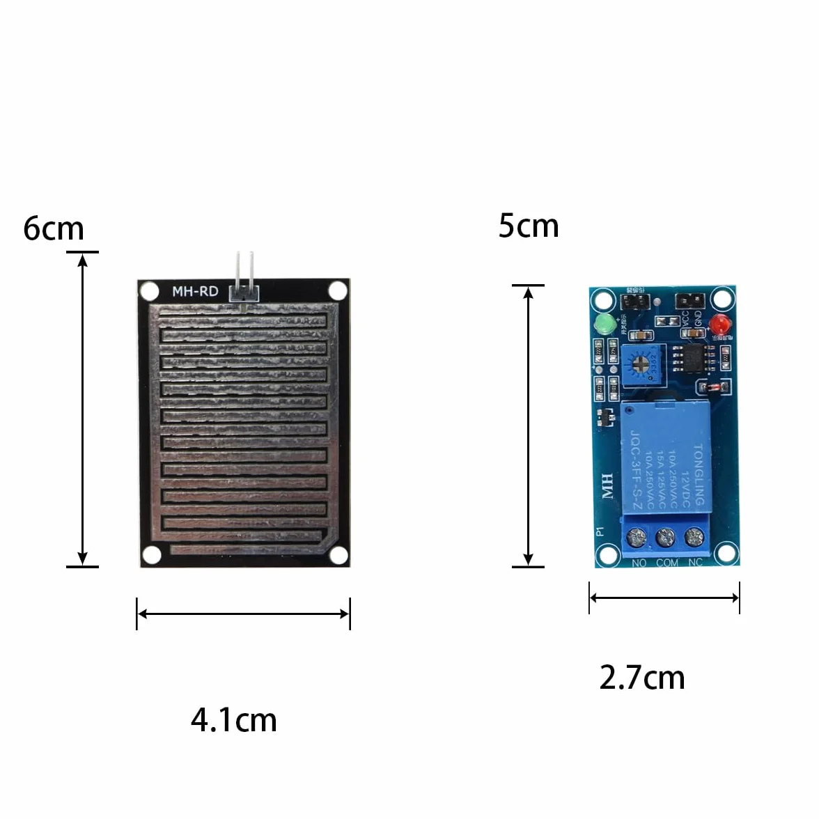 Sensor de lluvia exterior con módulo meteorológico Raindrops para riego inteligente