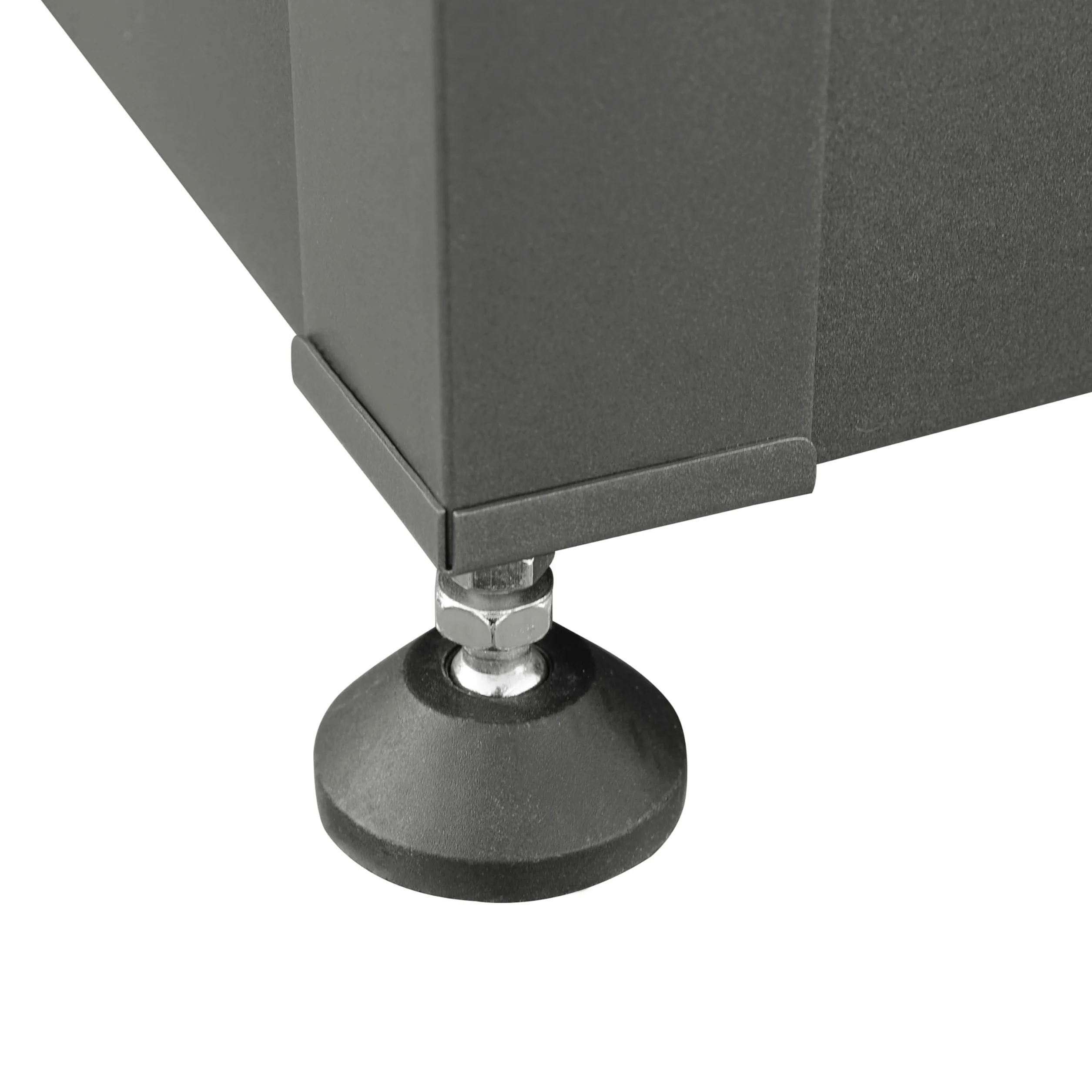 GFP PRIMEYARD® Baúl Exterior Metálico 182x84x72 cm Antracita Impermeable