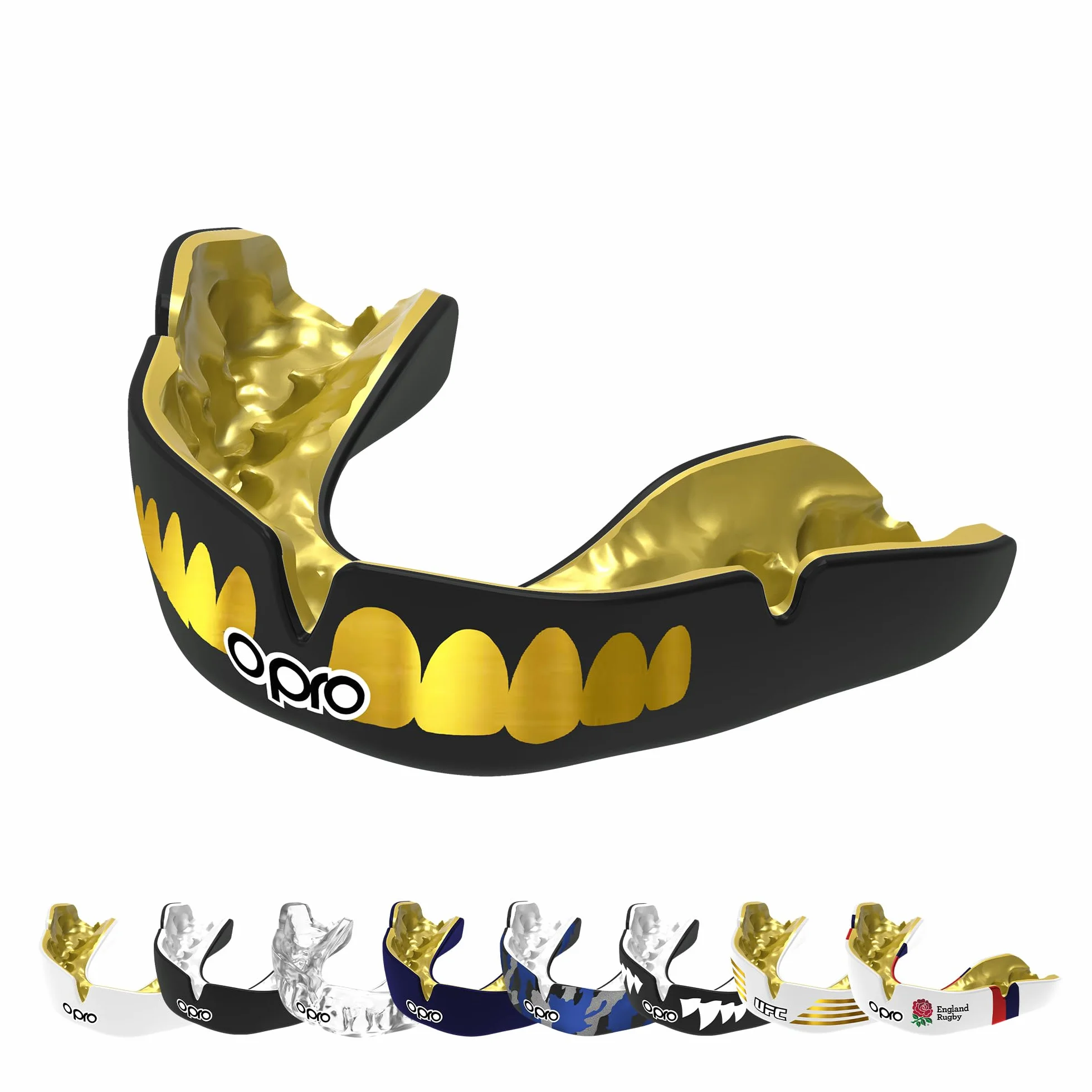 OPRO Protector Bucal Instant Custom-Fit para Boxeo MMA BJJ Rugby Hockey Autoajustable