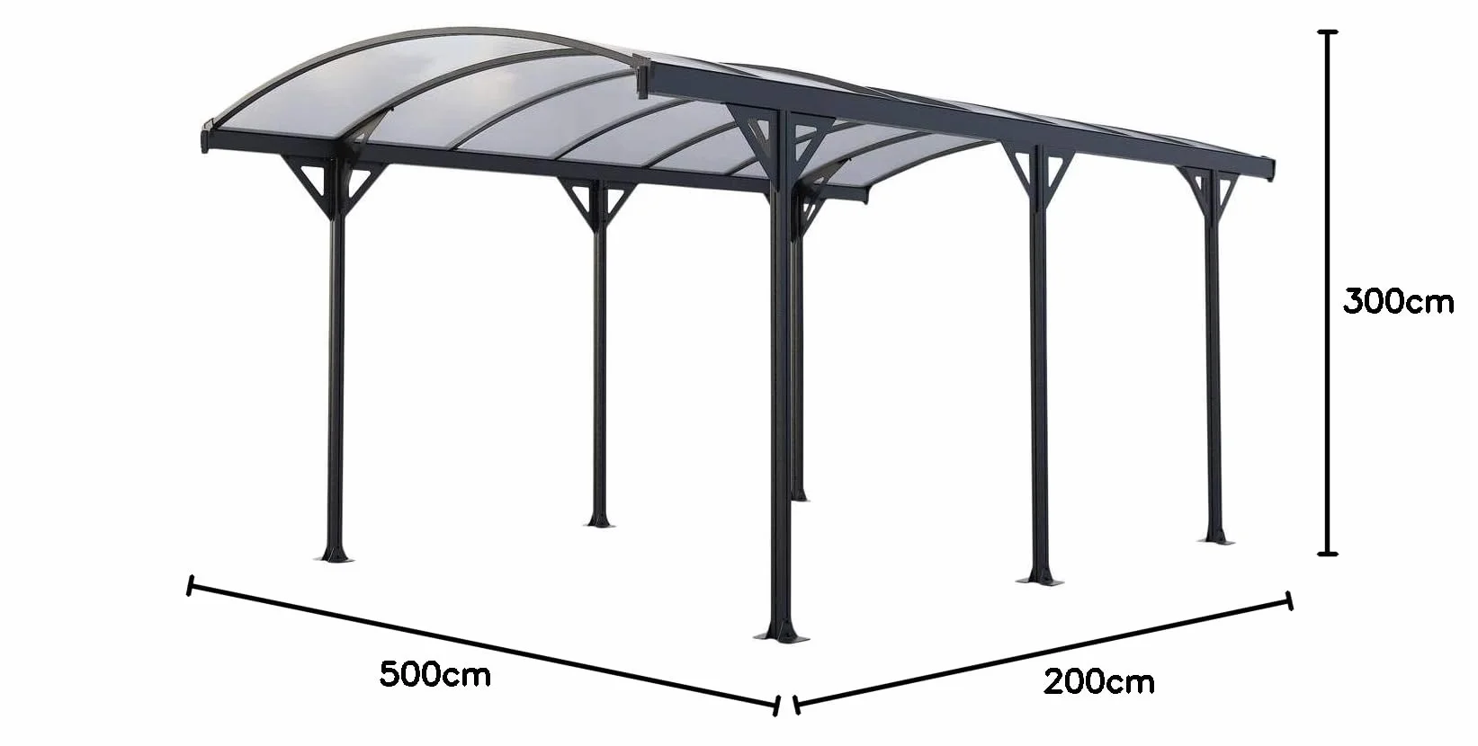Habitat et Jardin Cochera Protector 15m² 5.05 X 3 X 2,3