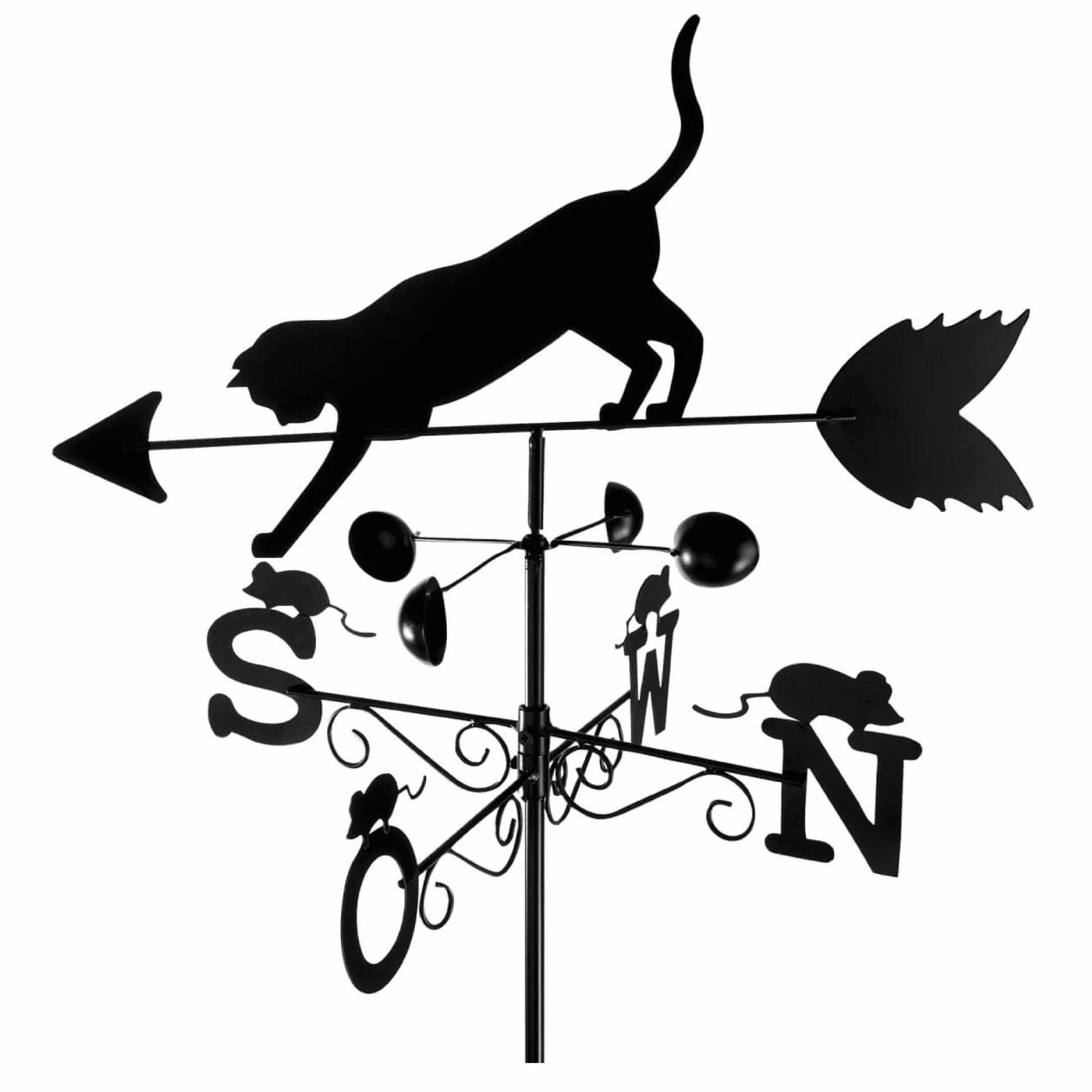 Wenko Veleta gato Gallo Negro 40 x 50 x 170 cm