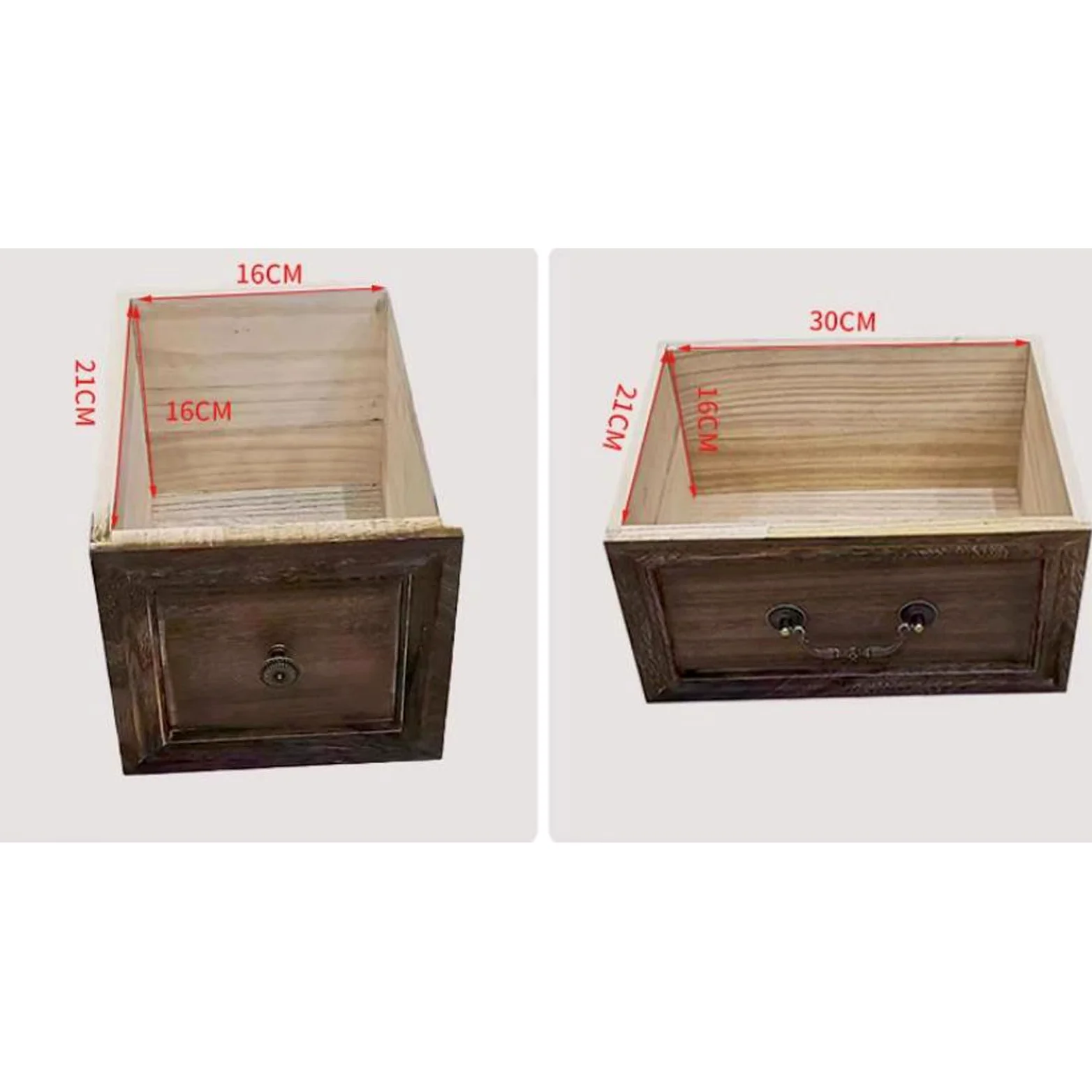 Consola de Entrada con 3 cajones, Cómoda de Madera Maciza con estantes, Mesa de recibidor, Mueble de almacenaje, Mesa Auxiliar para sofá, Mueble Bar