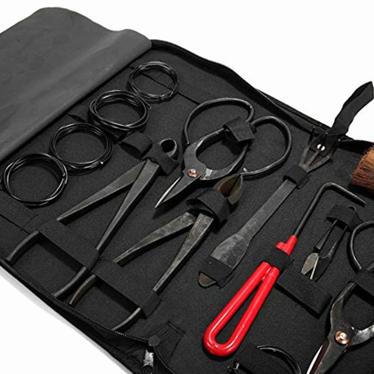 Juego de herramientas de jardín - Kit de poda para plantas de jardín de 10 | piezas con tijeras y de nailon resistente - Herramientas portátiles para el cuidado del jardín suculento para mujeres y
