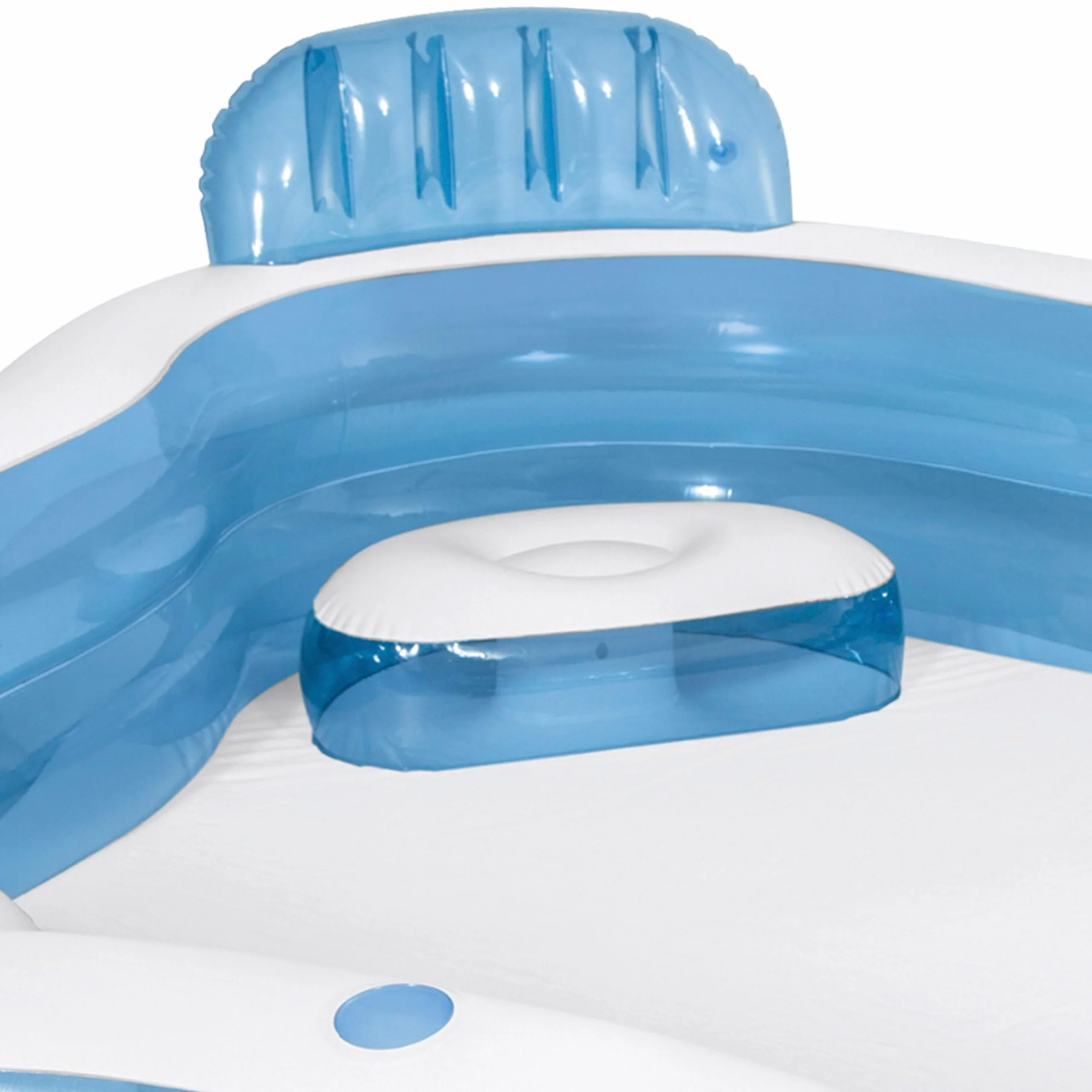 Intex Piscina Hinchable Familiar 229x229x66 cm 990 litros Vinilo Resistente con Asientos