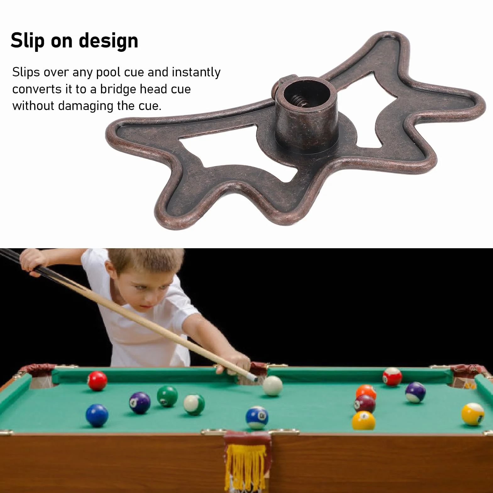 Cabezal de puente de billar para accesorios de mesa de billar