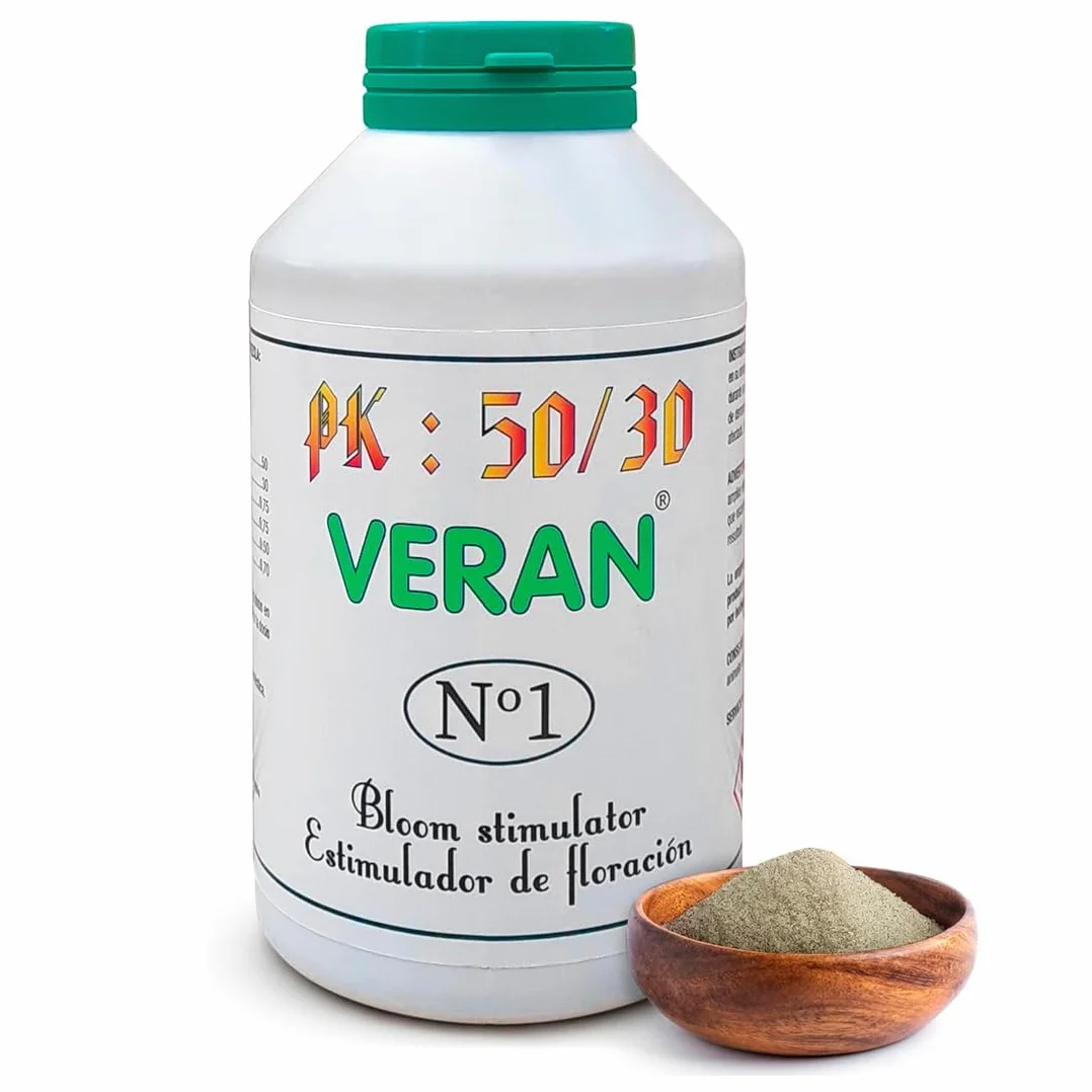 VERAN Abono Maria PK 50-30 125gr Fertilizante Cogollos