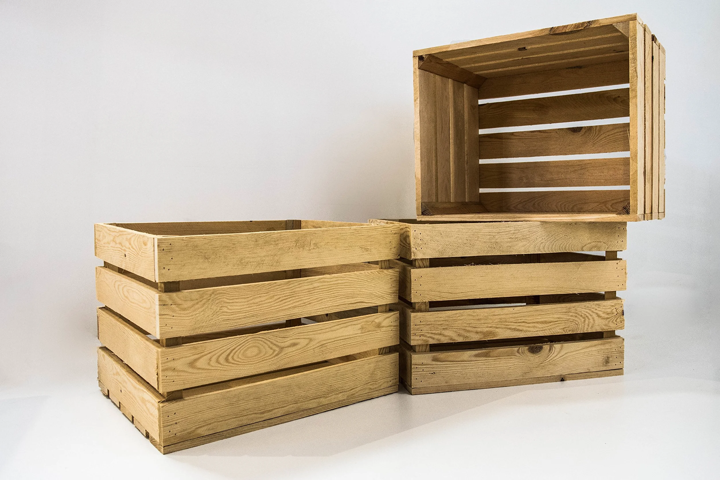 Caja de Madera de Almacenamiento Vintage 50x40x30cm con Imán Personalizable