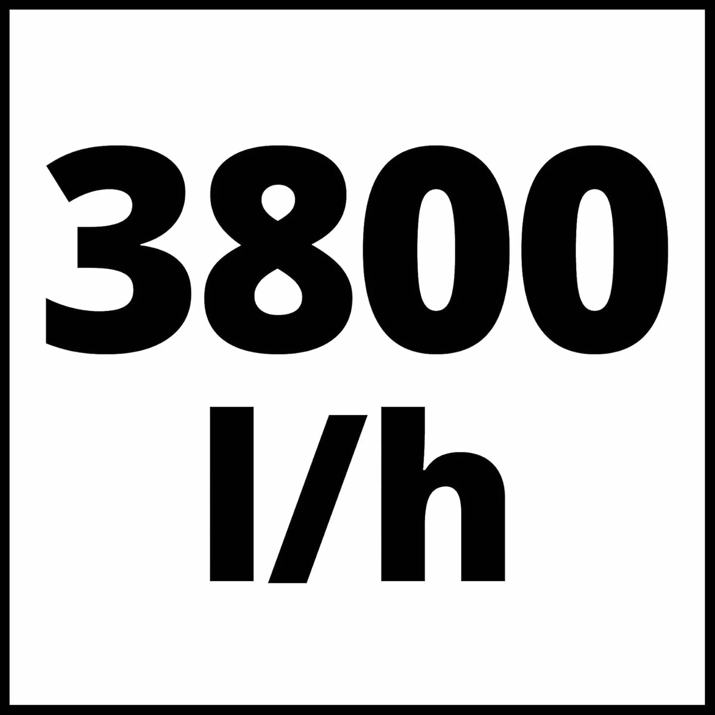 Einhell GC-GP 6538 Bomba de jardín 650 W 3,6 bar 3.800 l/h Negro Rojo Plata