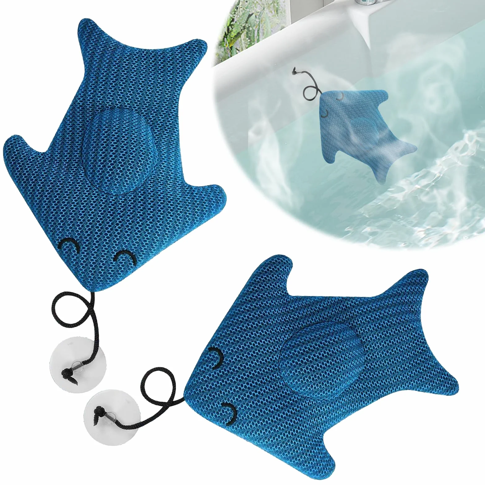 Hot Tub Scum Absorber 2-Pack Reusable Oil Absorbing Sponge Pool Accessories