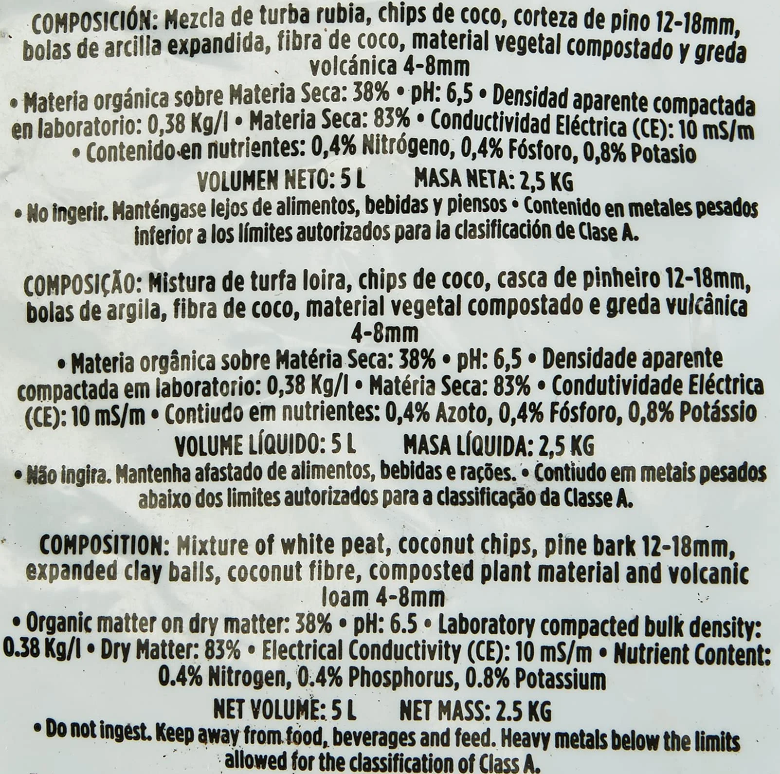 Batlle Sustrato Orquideas 5l